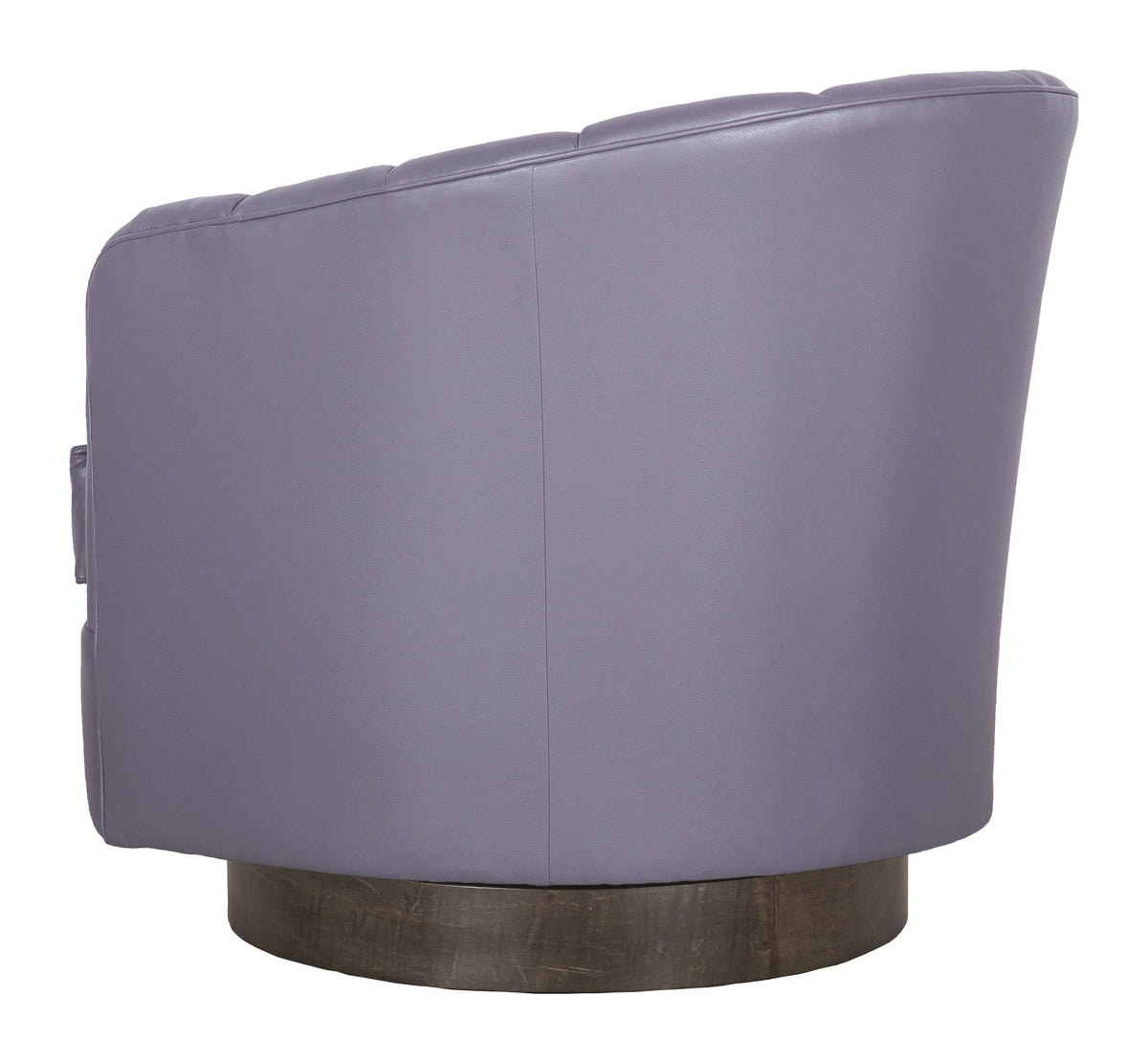 Tipsy Leather Swivel Chair (L-1139-31) - Fairfield Chair
