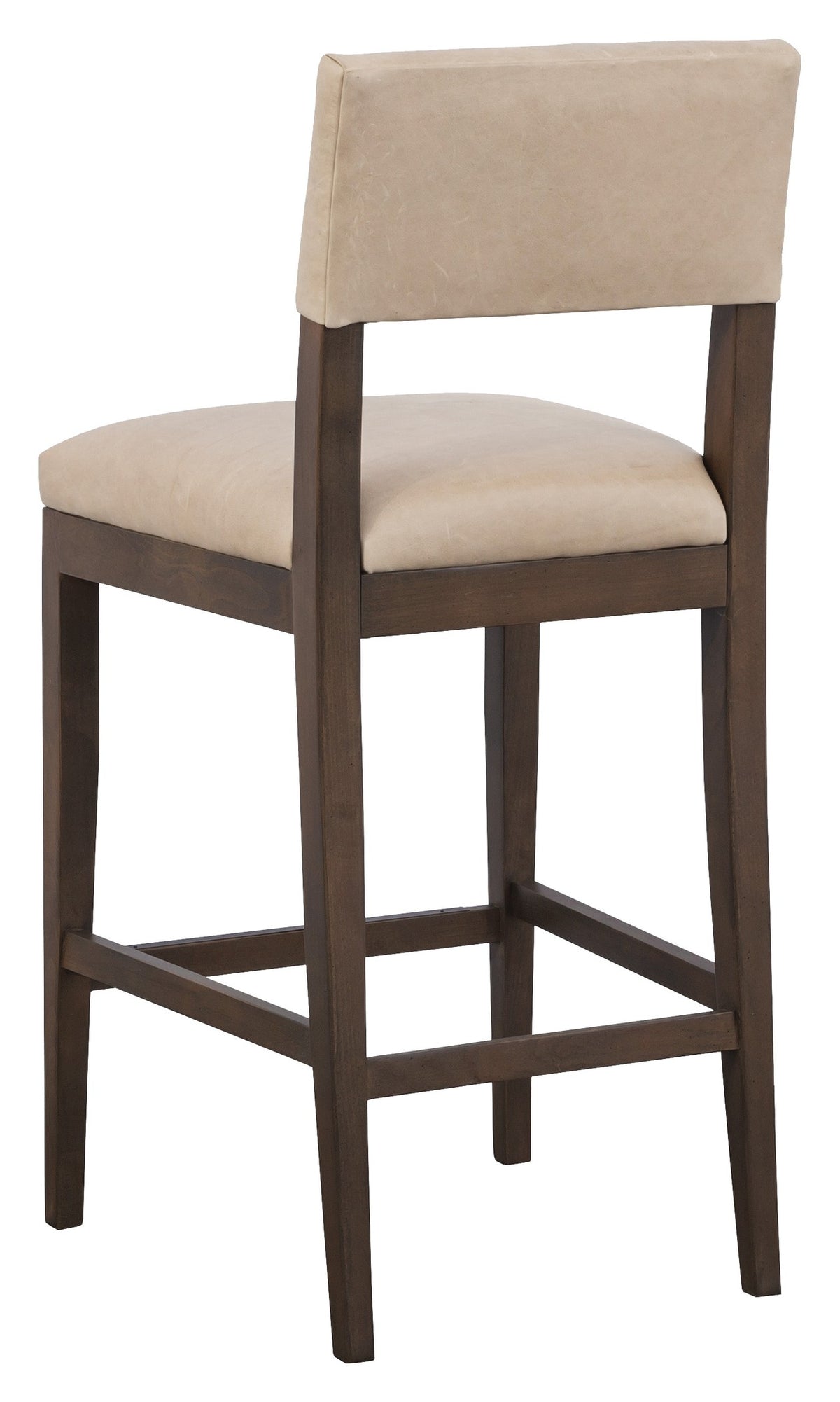 Silas Leather Armless Bar Stool (L-1300-07-T) - Fairfield Chair