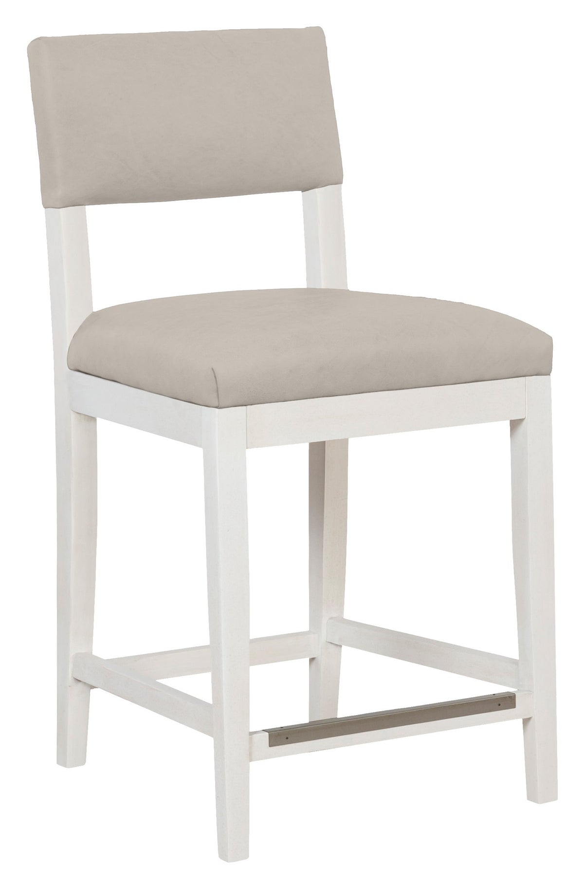 Silas Leather Armless Counter Stool (L-1300-C7-L) - Fairfield Chair