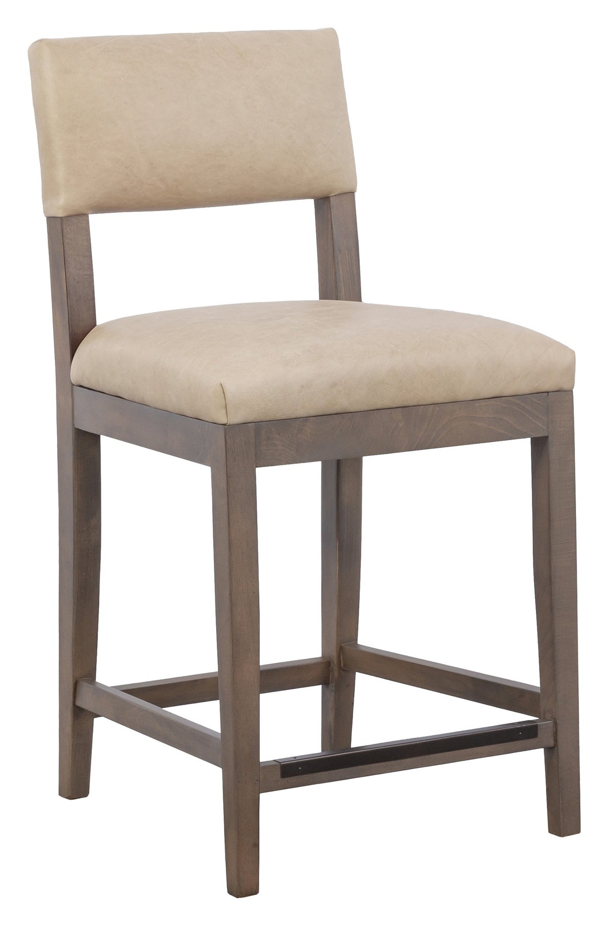 Silas Leather Armless Counter Stool (L-1300-C7) - Fairfield Chair