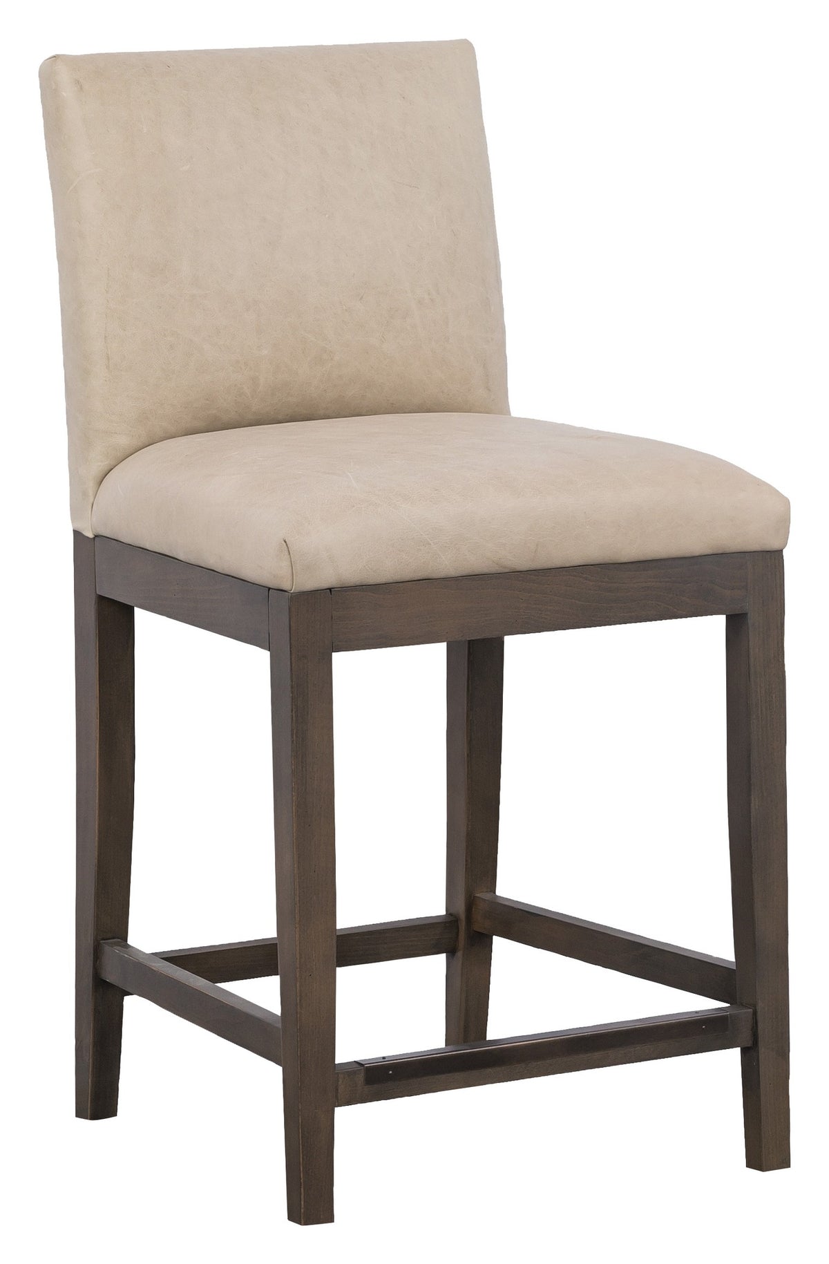 Nova Leather Armless Counter Stool (L-1301-C7-T) - Fairfield Chair