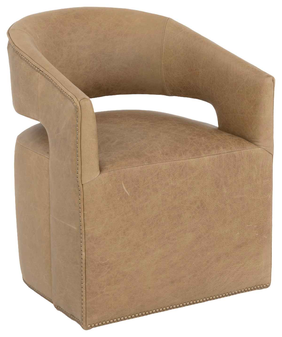 Nova Leather Arm Chair (L-1418-04) - Fairfield Chair