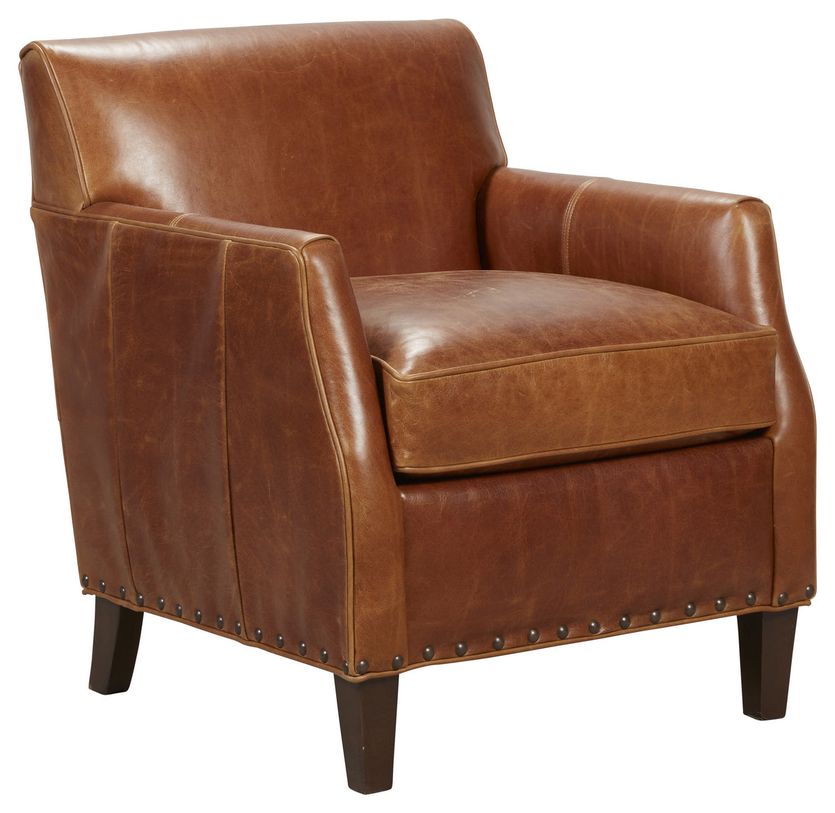 Elgin Leather Lounge Chair (L-1447-01) - Fairfield Chair