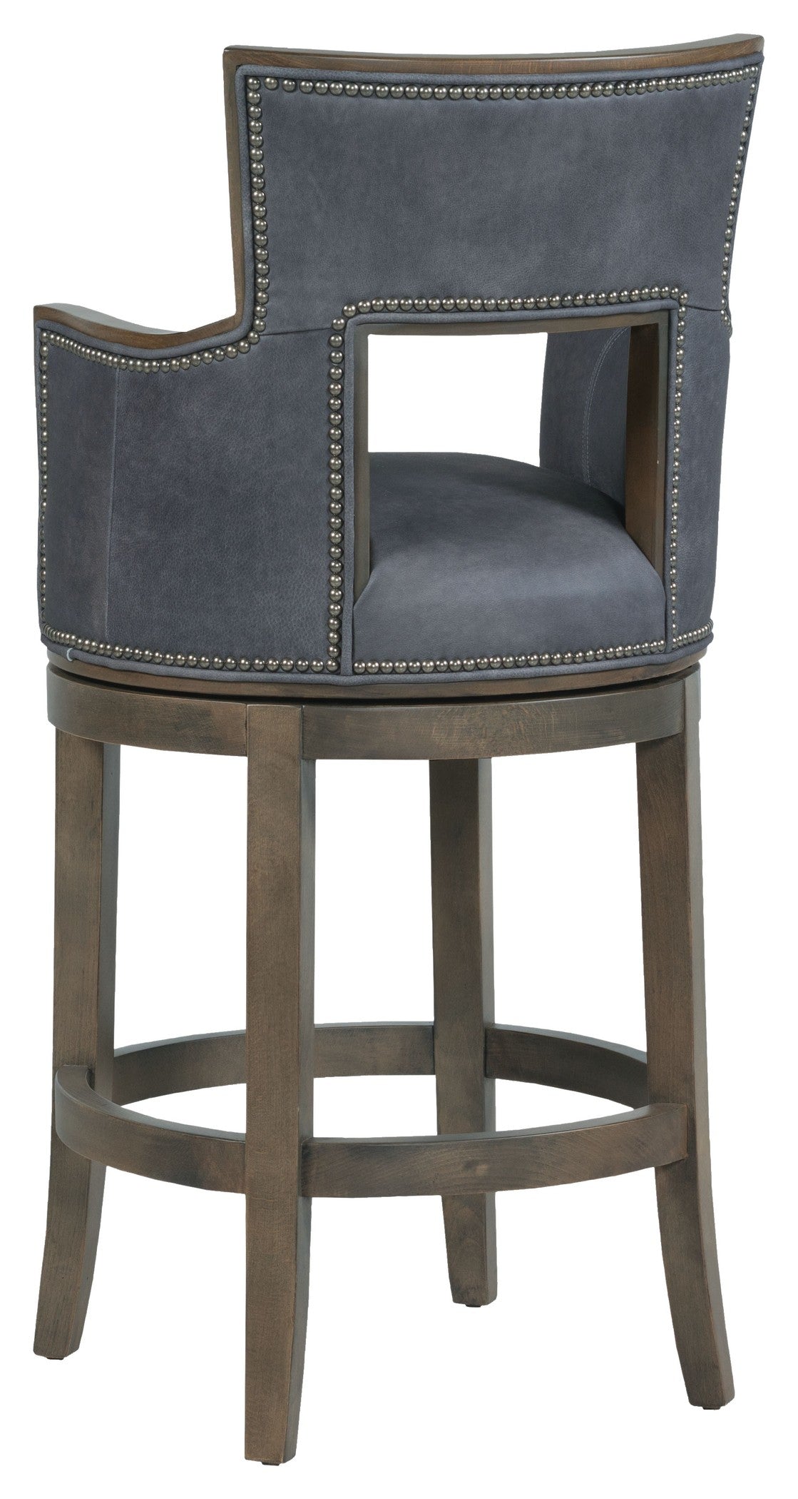 Sidecar Leather Bar Stool (L-2003-06) - Fairfield Chair