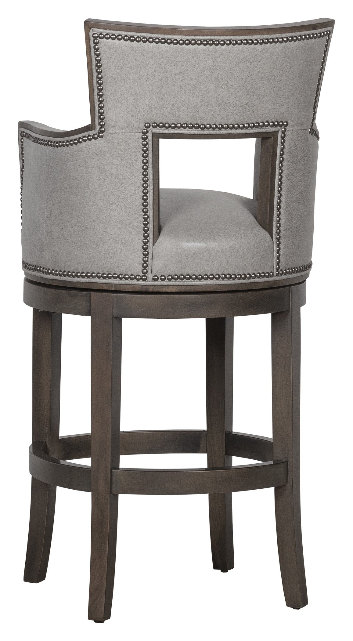Sidecar Leather Bar Stool (L-2003-06) - Fairfield Chair
