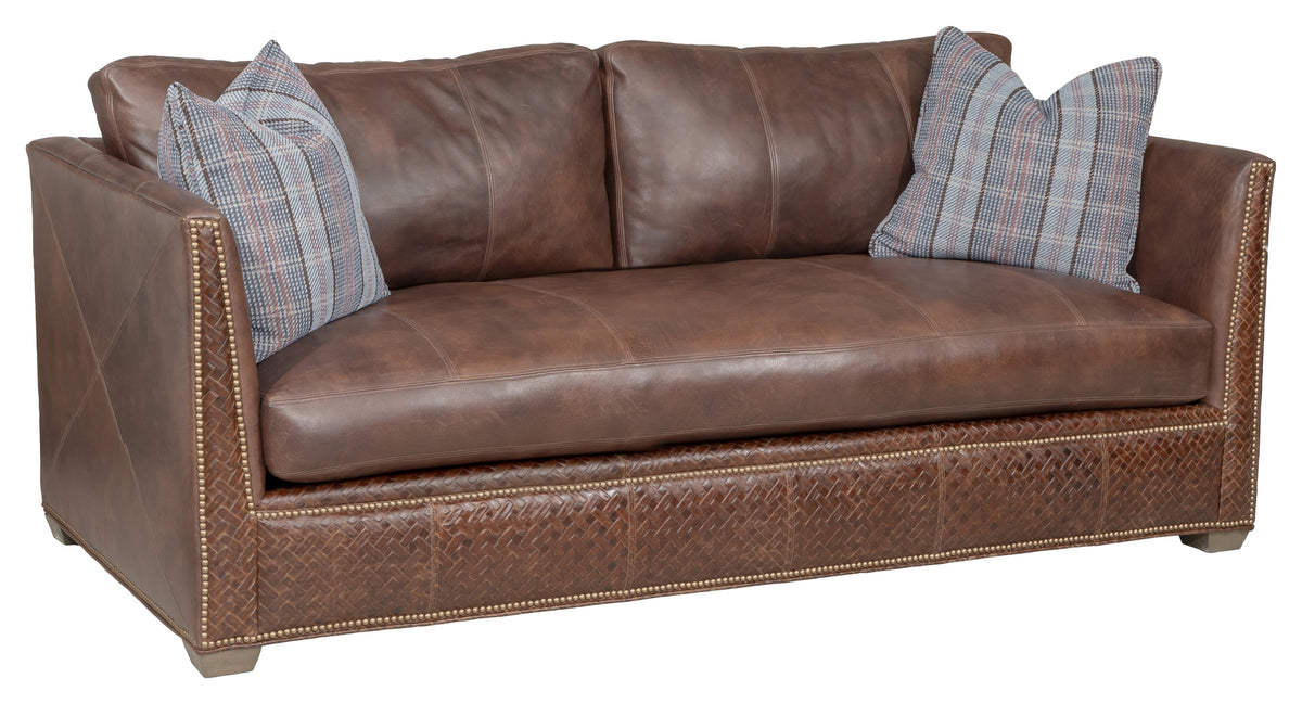 Chesterfield 84" Leather Sofa (L-2605-84) - Fairfield Chair