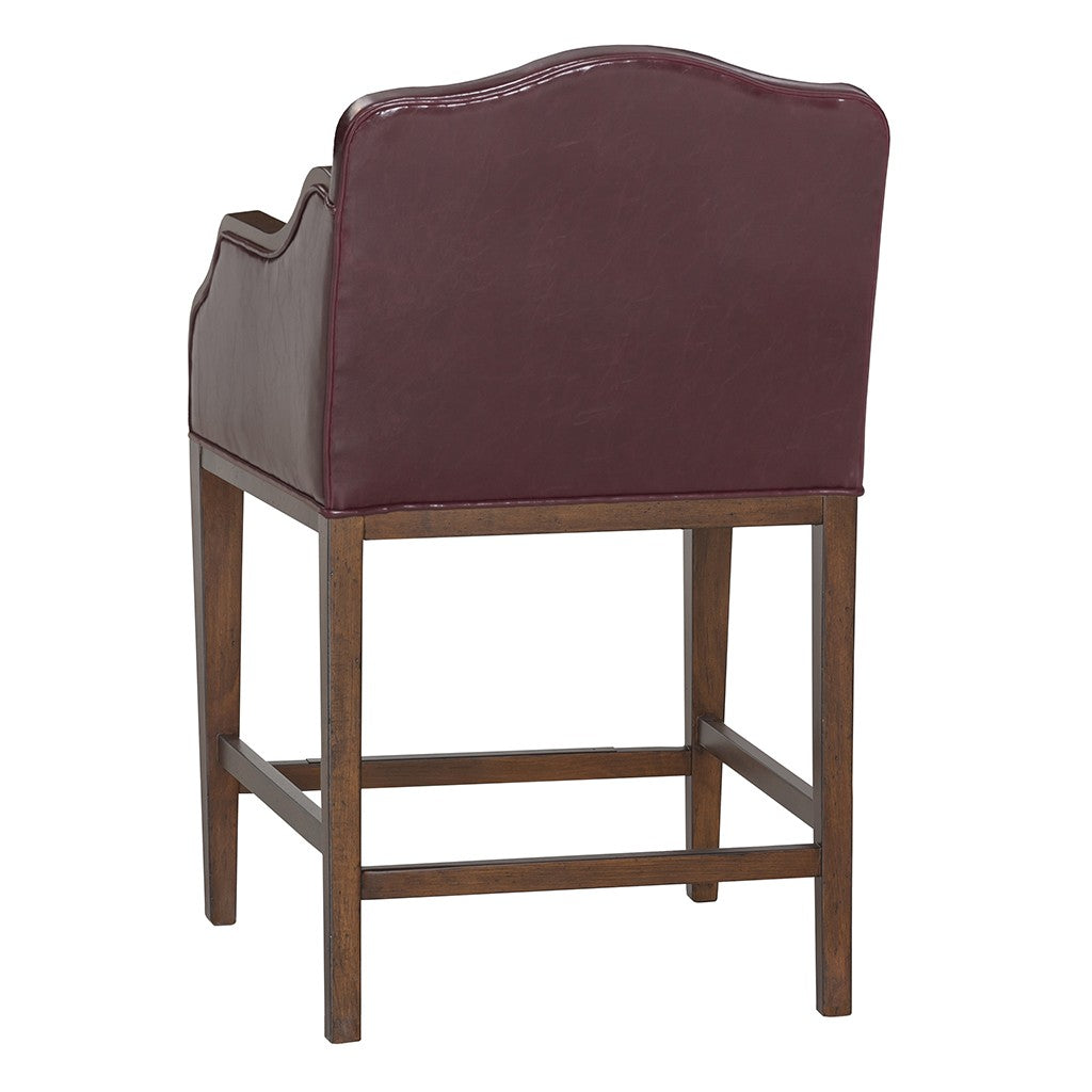 Anderson Leather Arm Counter Stool (L-4605-C6) - Fairfield Chair