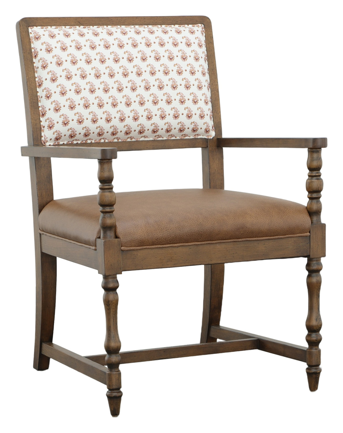 Gerheart Leather Arm Chair (L-4608-04) - Fairfield Chair