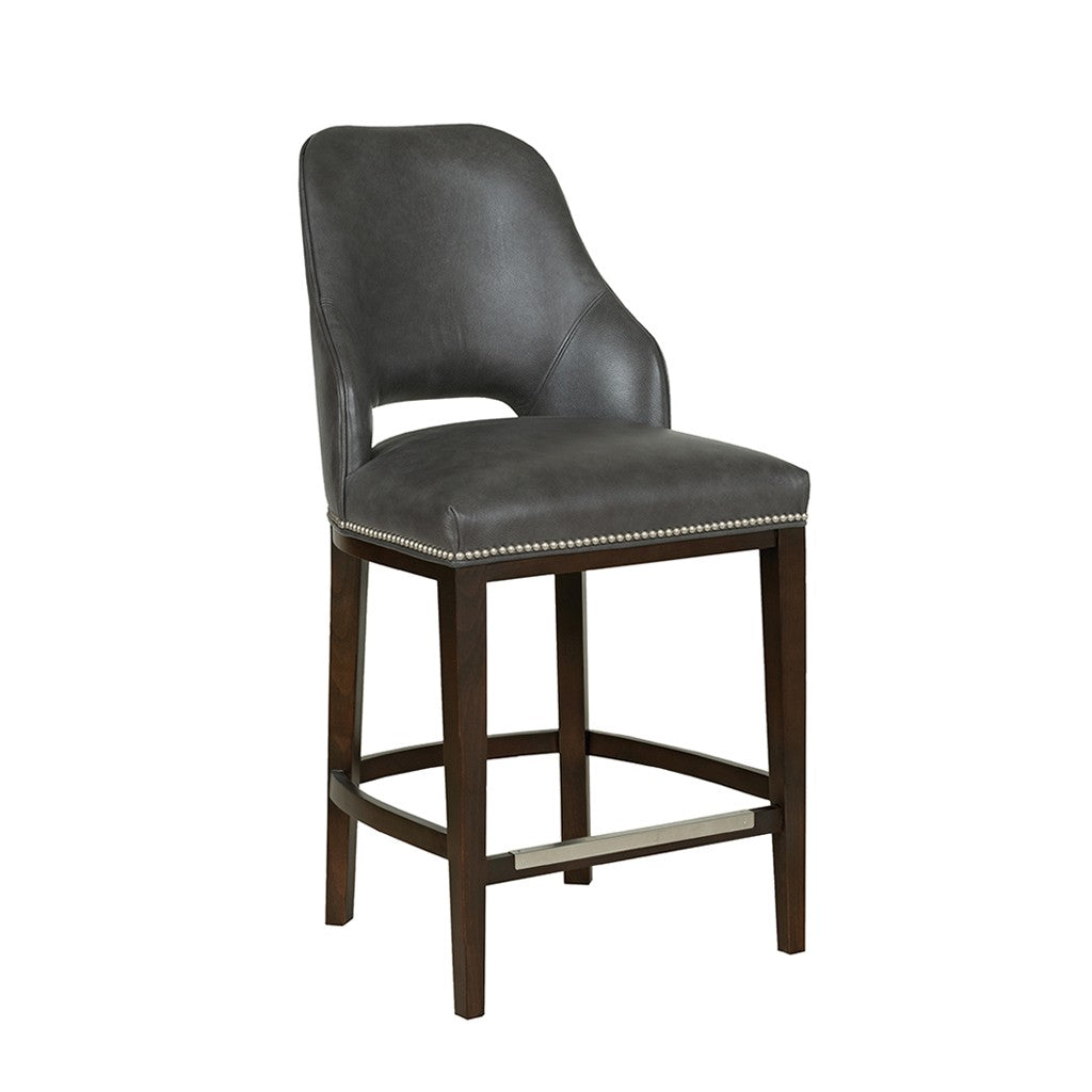 Darien Leather Counter Stool (L-5026-C7) - Fairfield Chair