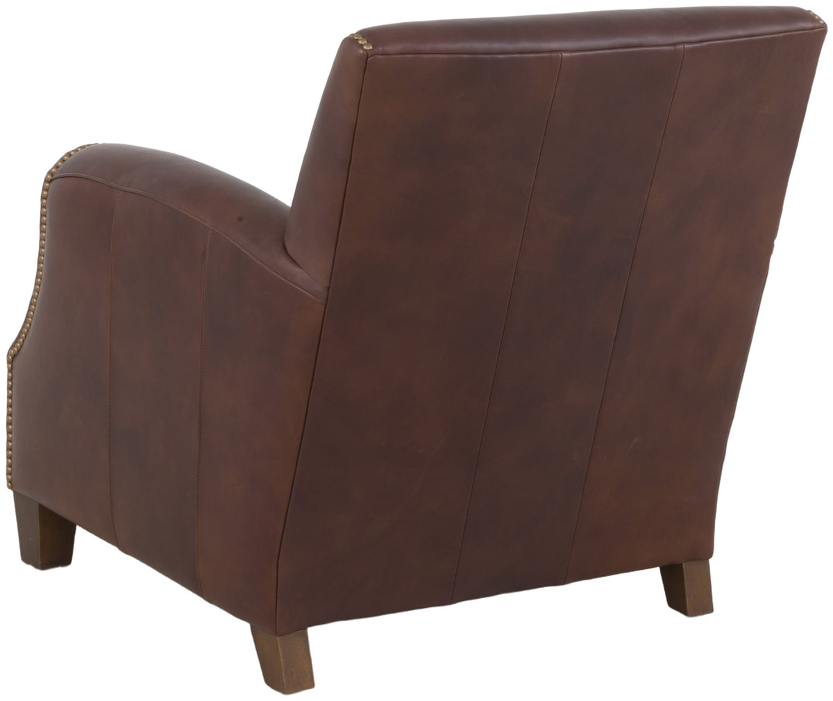 Cypress Leather Tight Back Lounge Chair (L-5100-01) - Fairfield Chair
