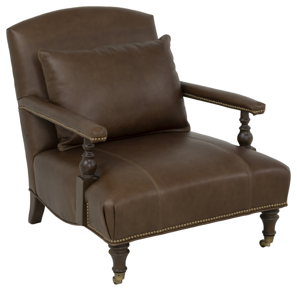 Stirling Leather Lounge Chair (L-5500-01) - Fairfield Chair