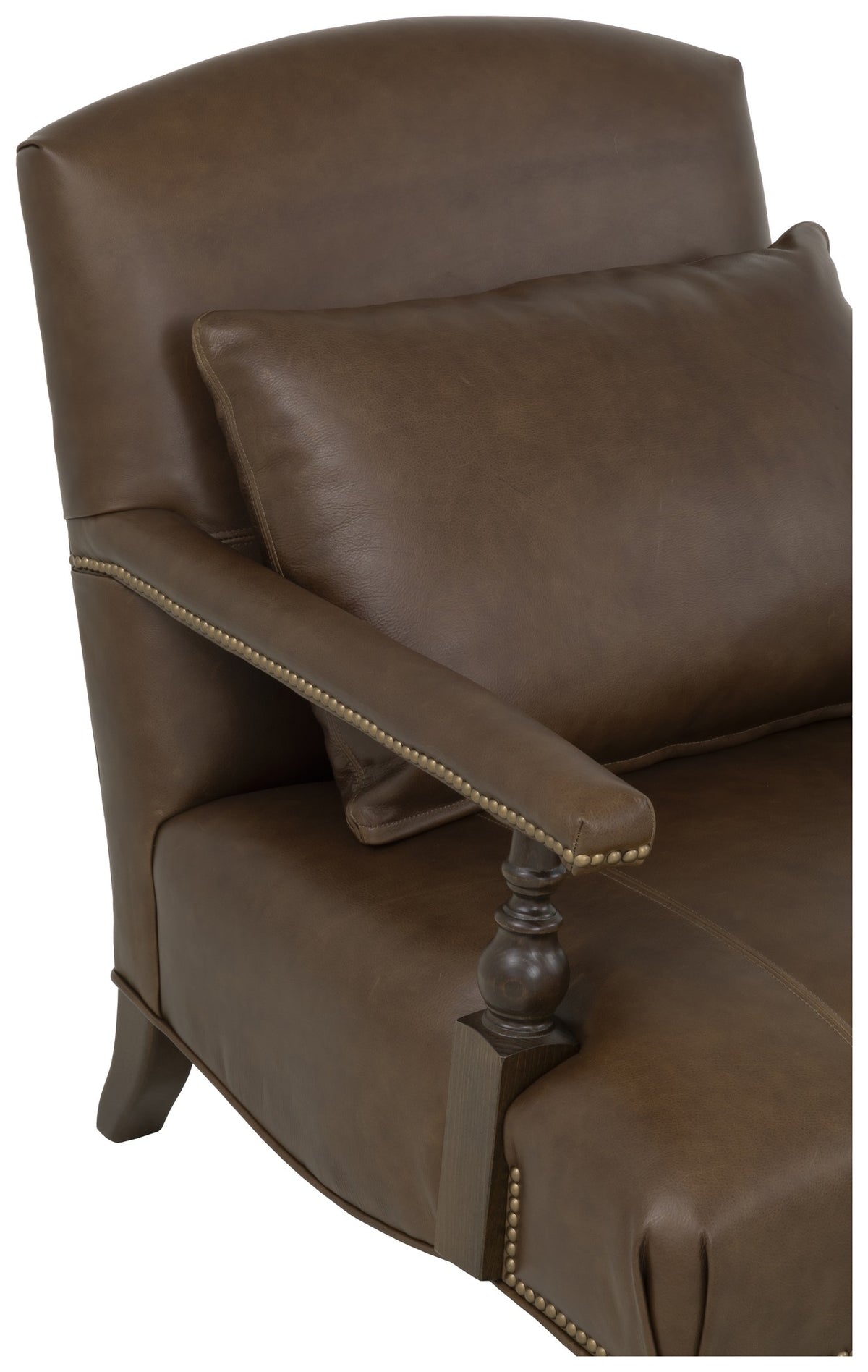 Stirling Leather Lounge Chair (L-5500-01) - Fairfield Chair