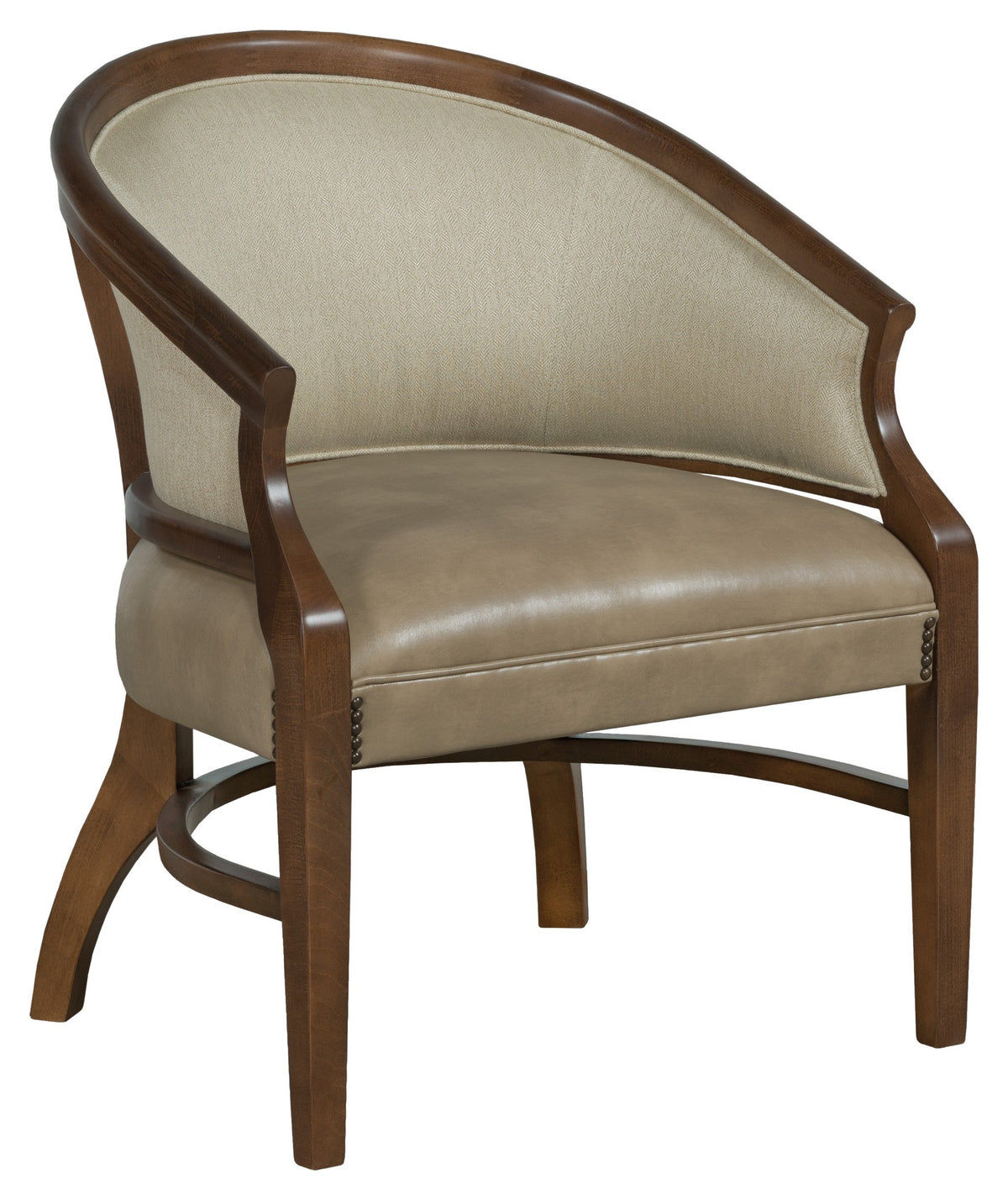 Danbury Leather Occasional Chair (L-6080-01) - Fairfield Chair
