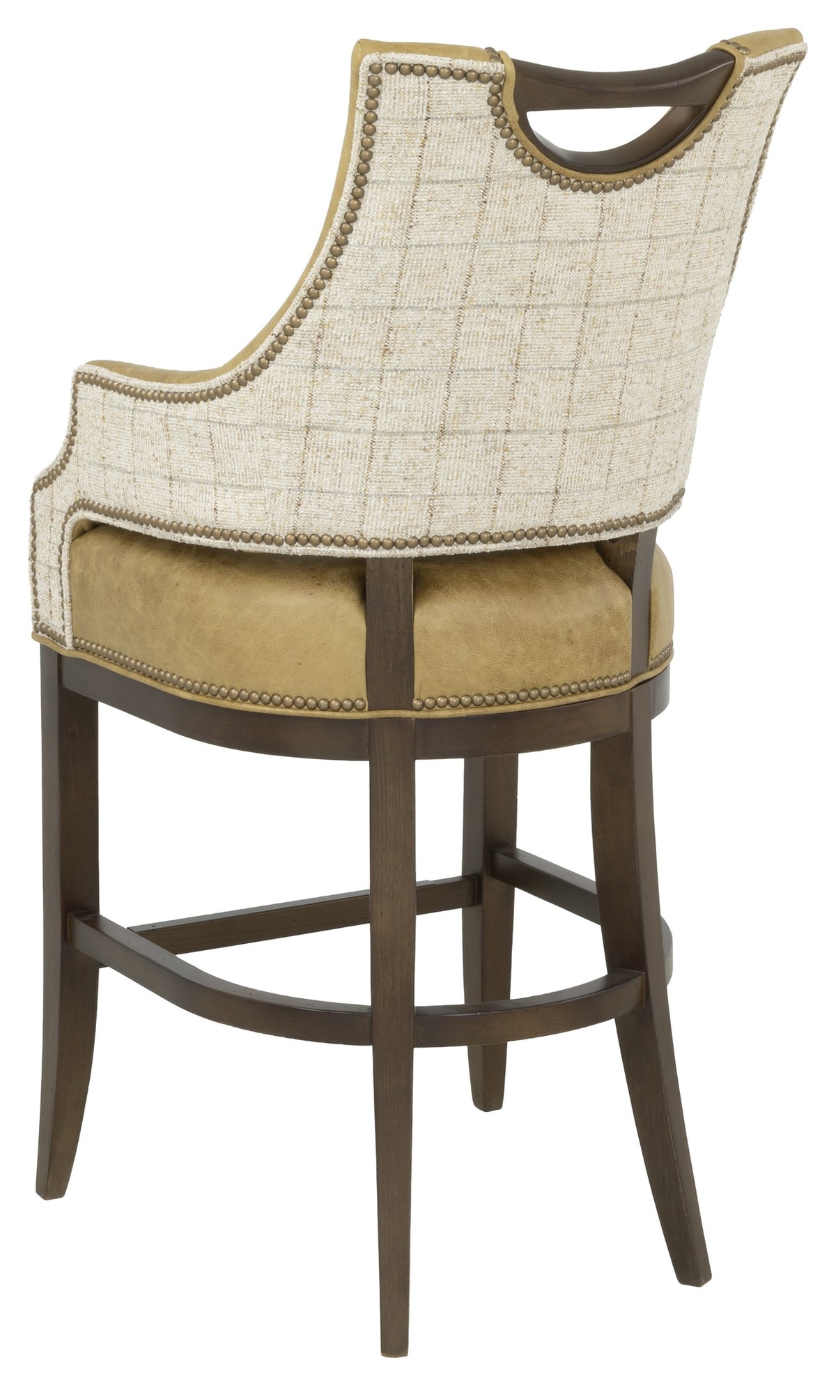 Webster Leather Bar Stool (L-6097-06) - Fairfield Chair