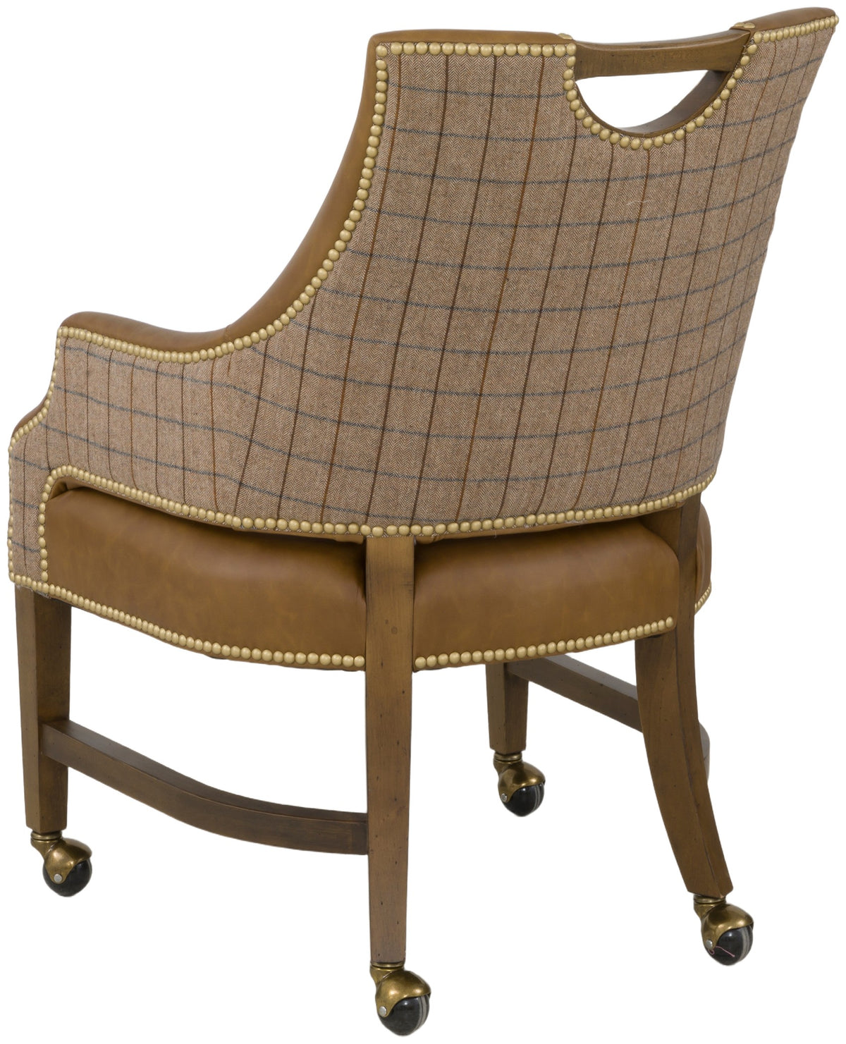 Webster Leather Arm Chair (L-6097-A4) - Fairfield Chair