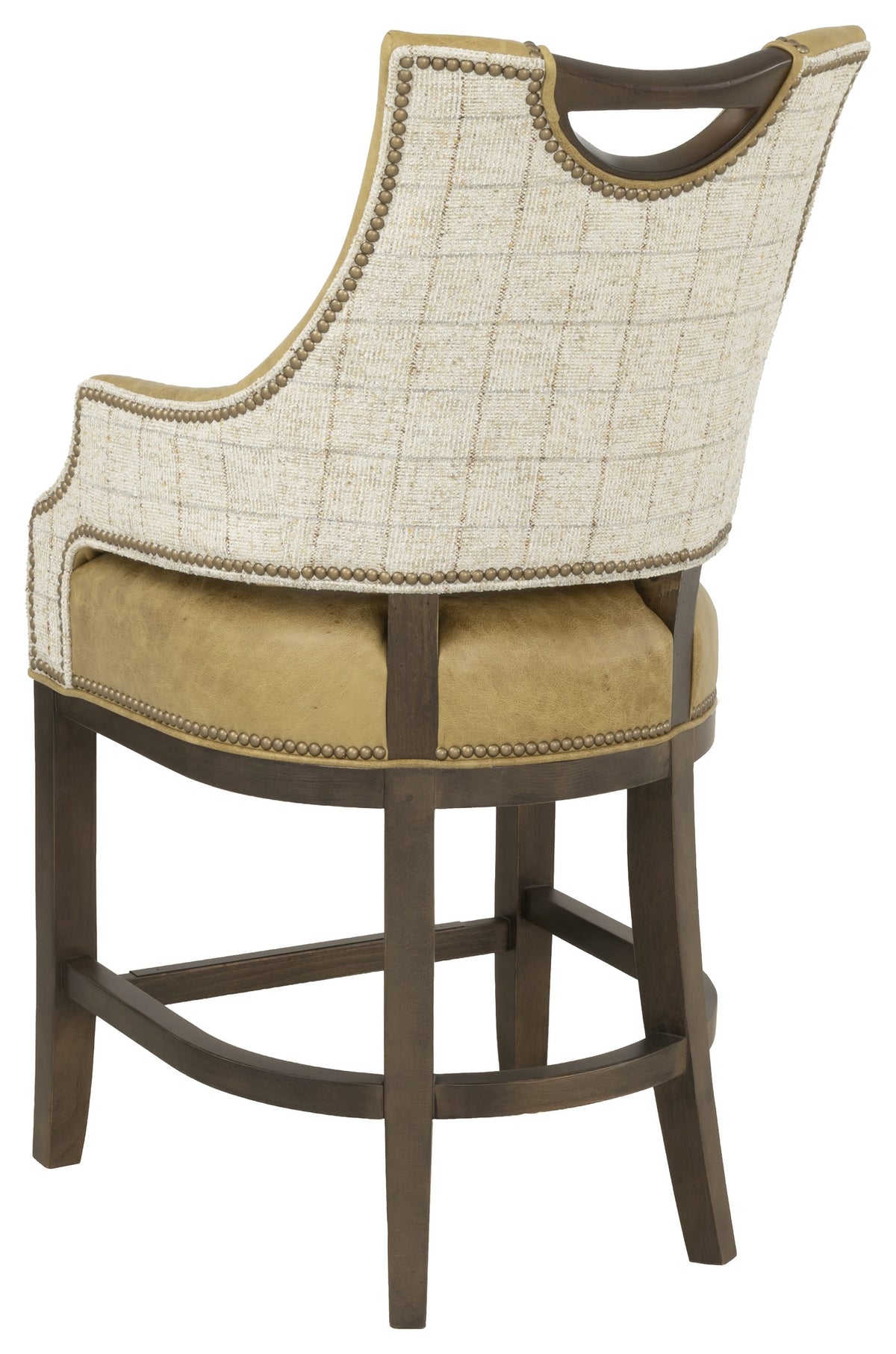 Webster Leather Counter Stool (L-6097-C6) - Fairfield Chair