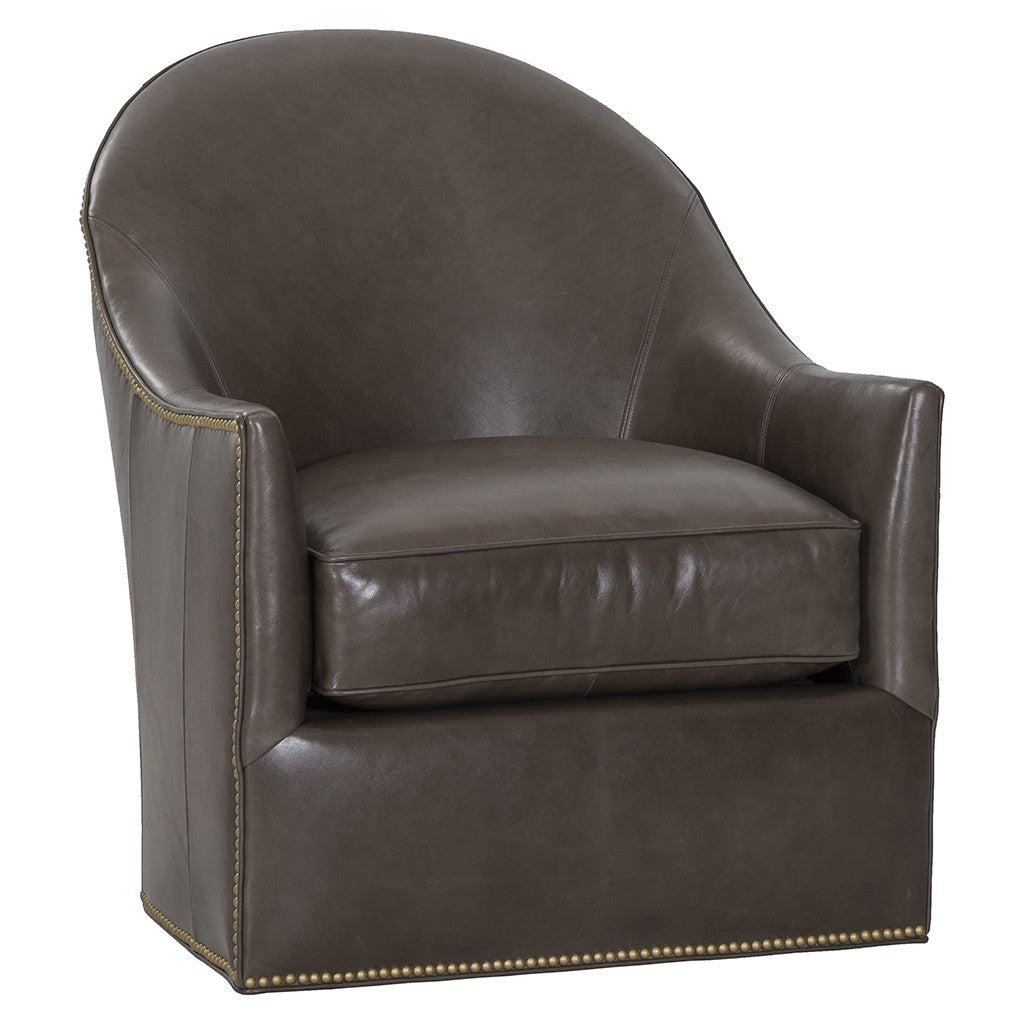 Marsden Leather Lounge Chair (L-6112-01) - Fairfield Chair