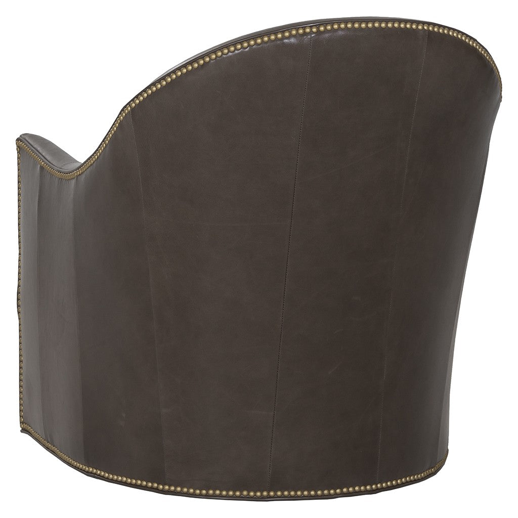 Marsden Leather Lounge Chair (L-6112-01) - Fairfield Chair