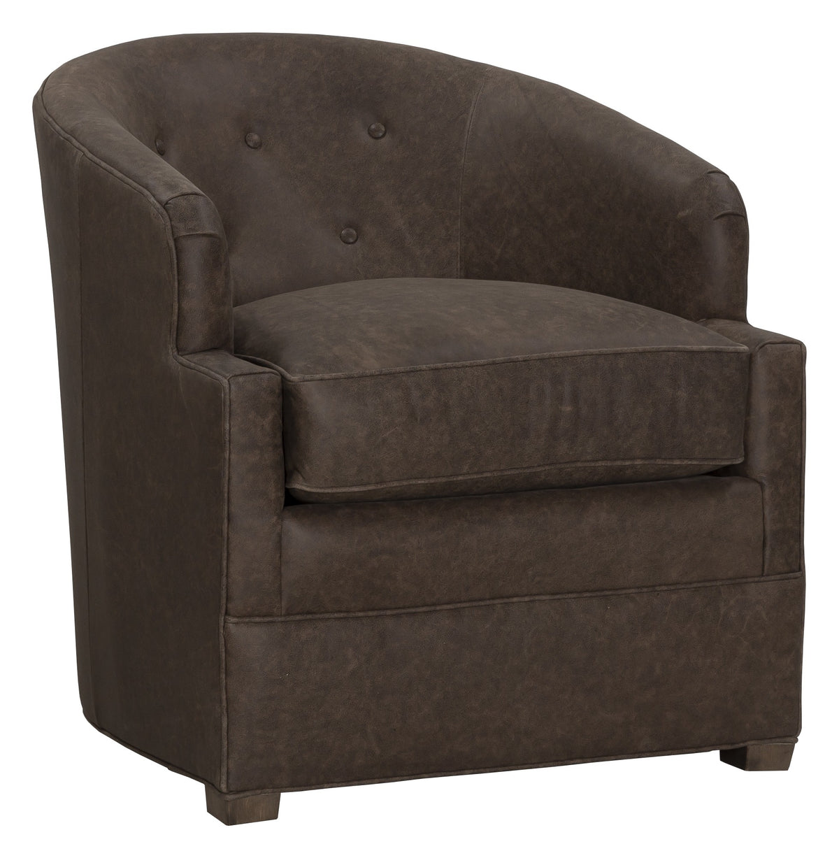 Bryson Leather Lounge Chair (L-6138-01) - Fairfield Chair