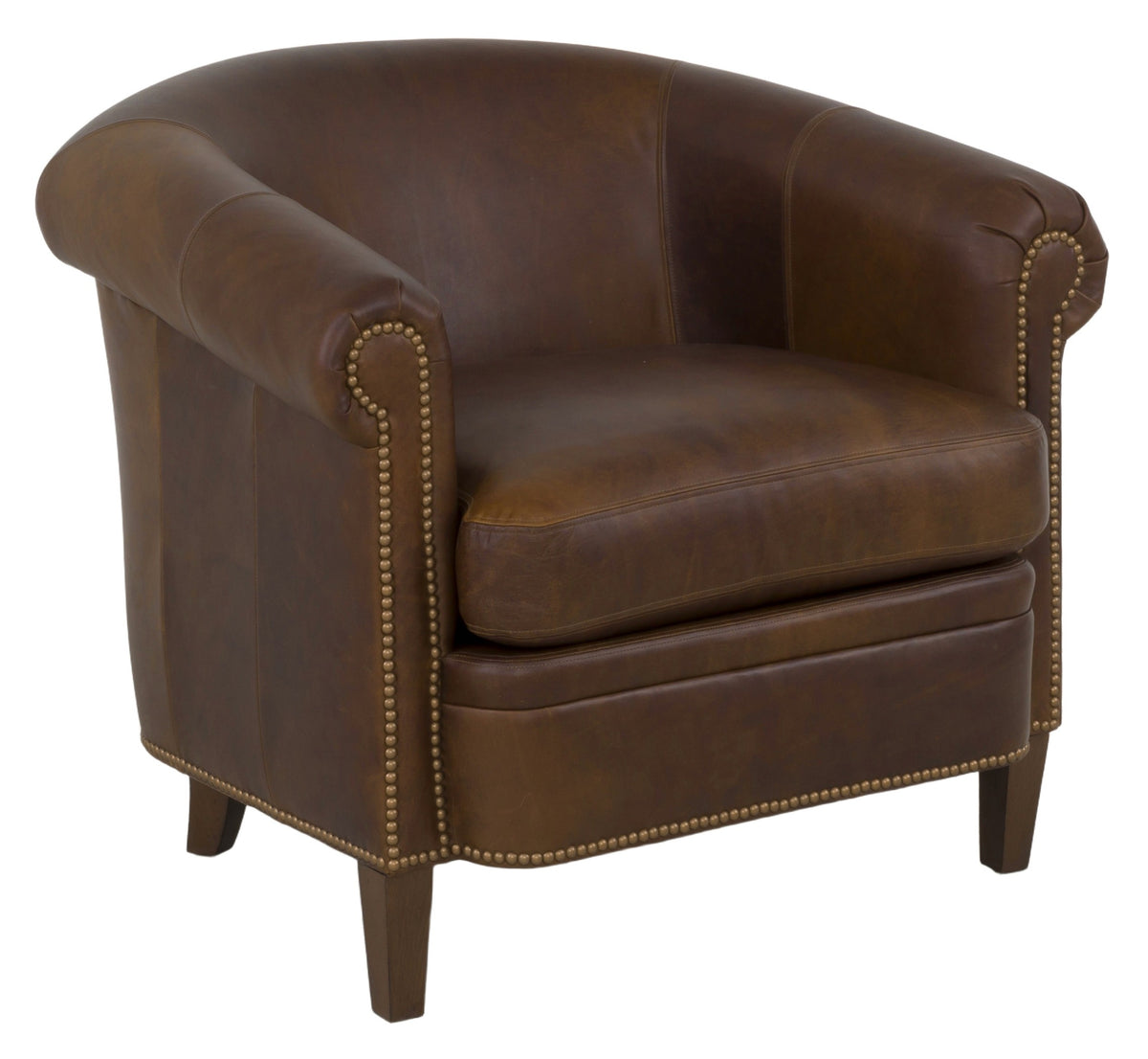 Riverstone Leather Lounge Chair (L-6230-01) - Fairfield Chair