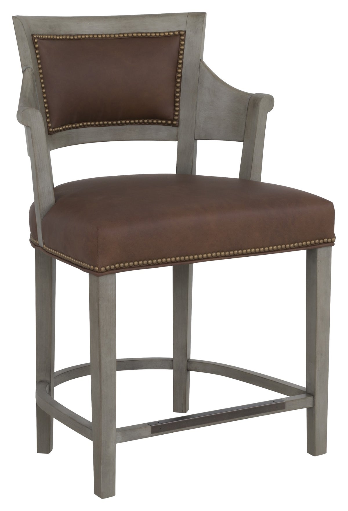 Arden Leather Counter Stool (L-8302-C9) - Fairfield Chair