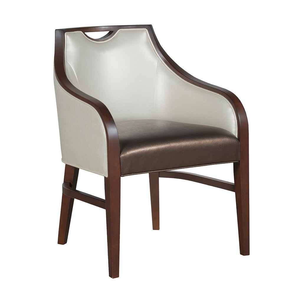 Anthony Leather Arm Chair (L-8741-04) - Fairfield Chair