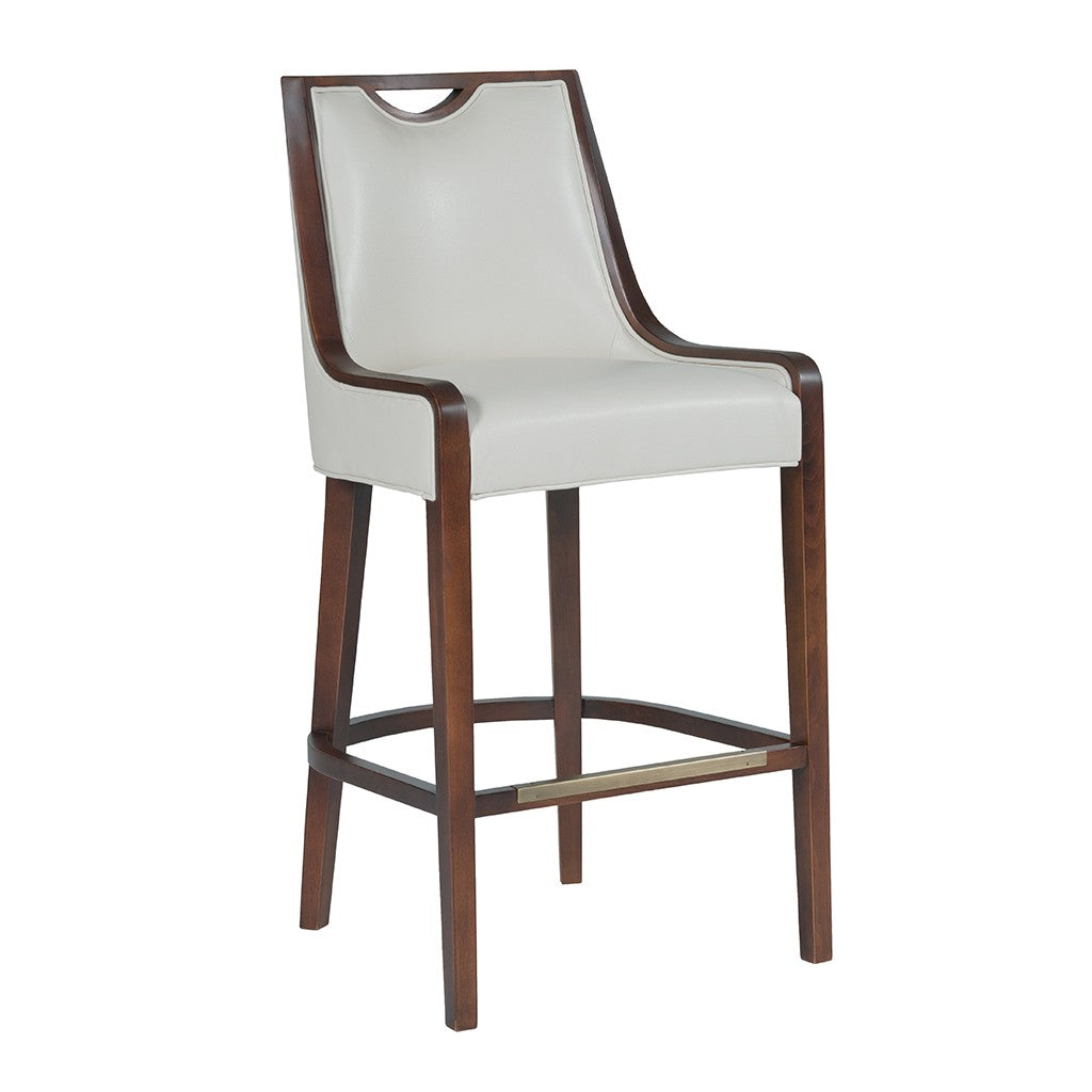 Anthony Leather Bar Stool (L-8741-07) - Fairfield Chair