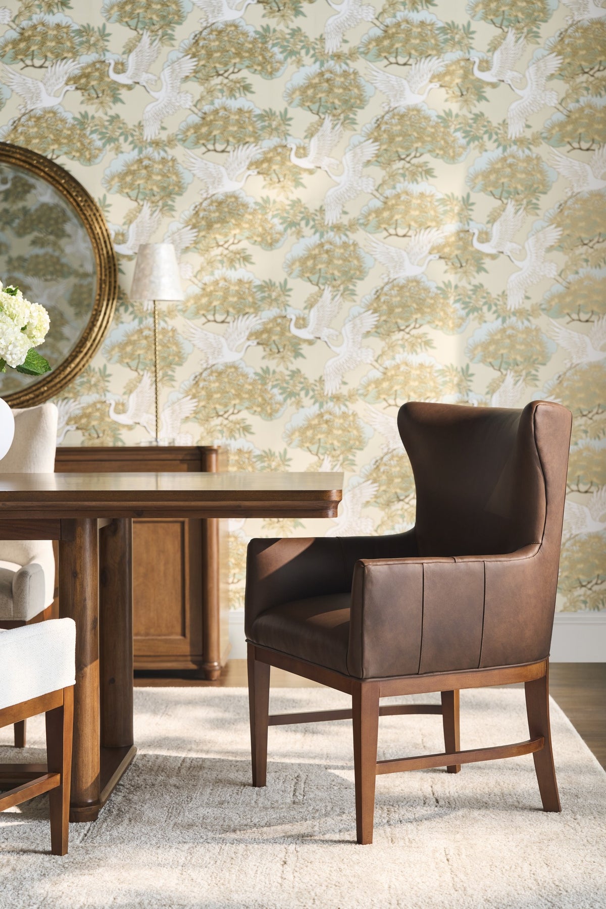 Berke Leather Arm Chair (L-8844-04) - Fairfield Chair