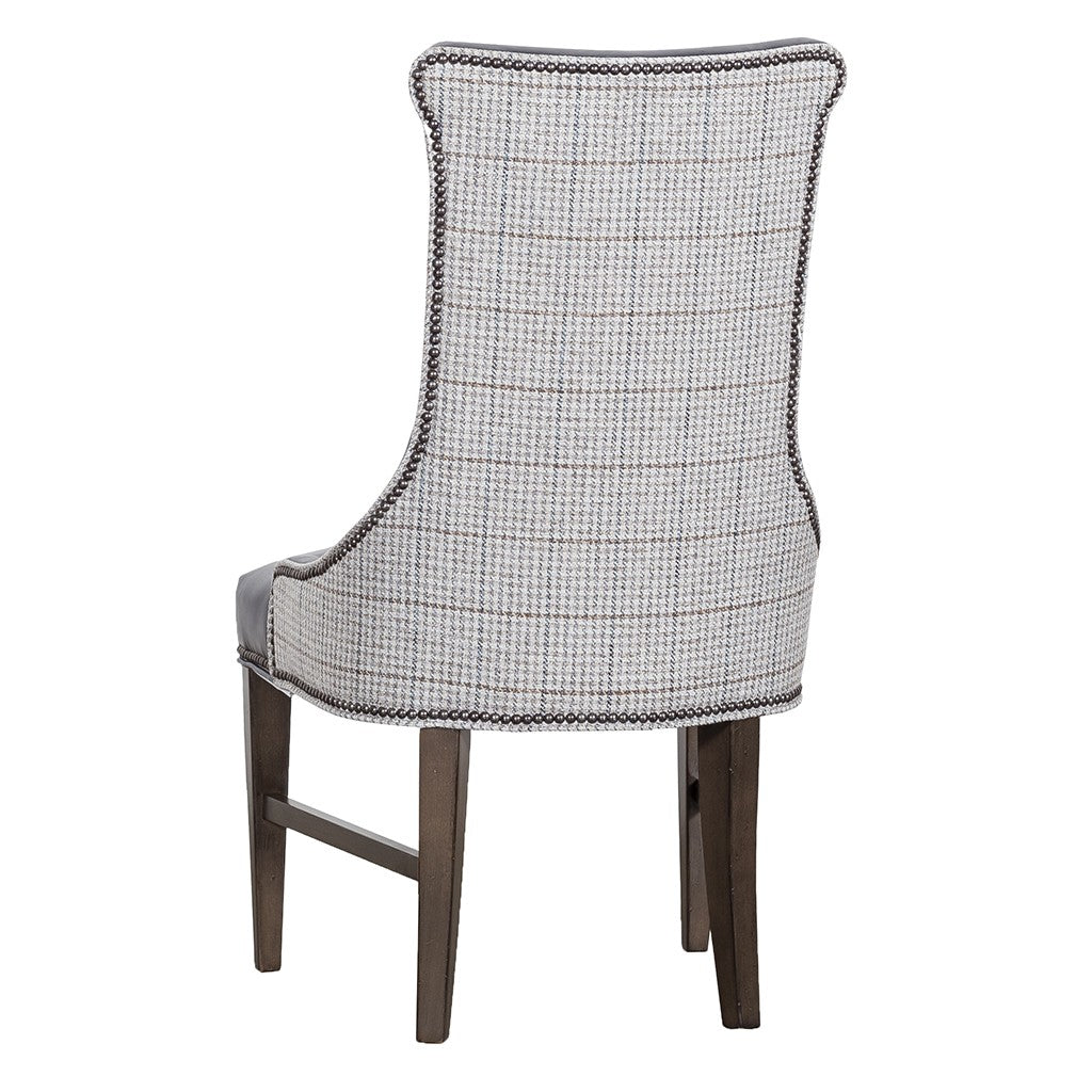 Trenton Leather Side Chair (L-8852-05) - Fairfield Chair