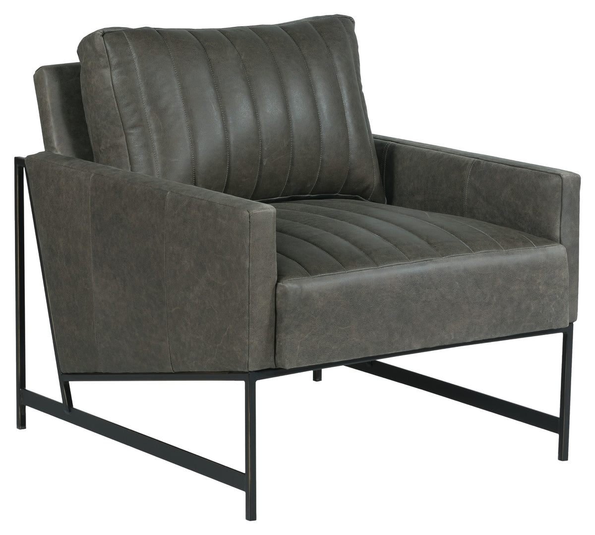 Sparta Leather Lounge Chair (L-B078-01) - Fairfield Chair
