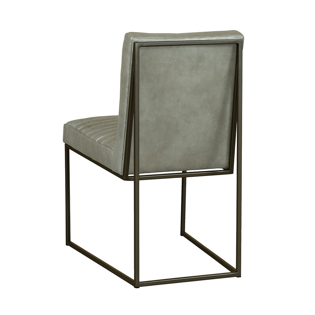 Uma Leather Side Chair (L-B099-05) - Fairfield Chair