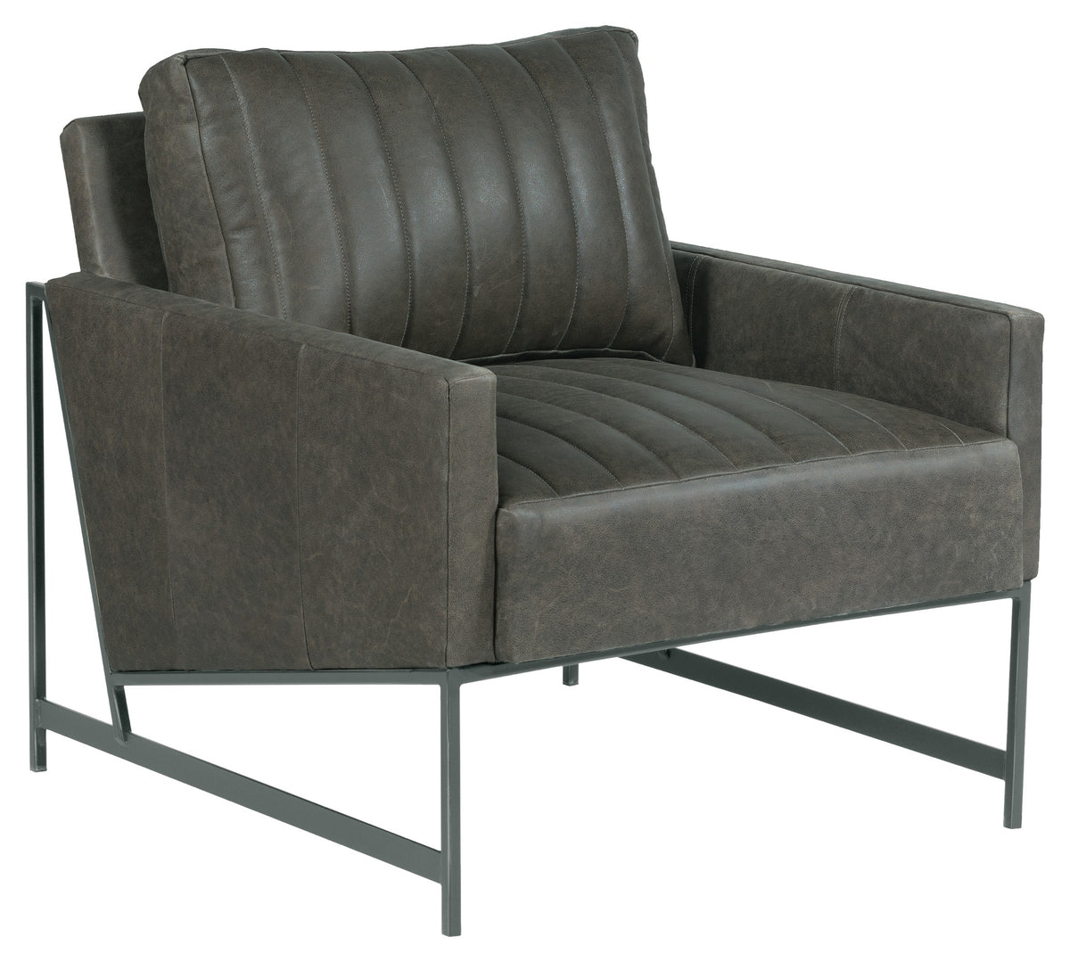 Sparta Leather Lounge Chair (L-N078-01) - Fairfield Chair