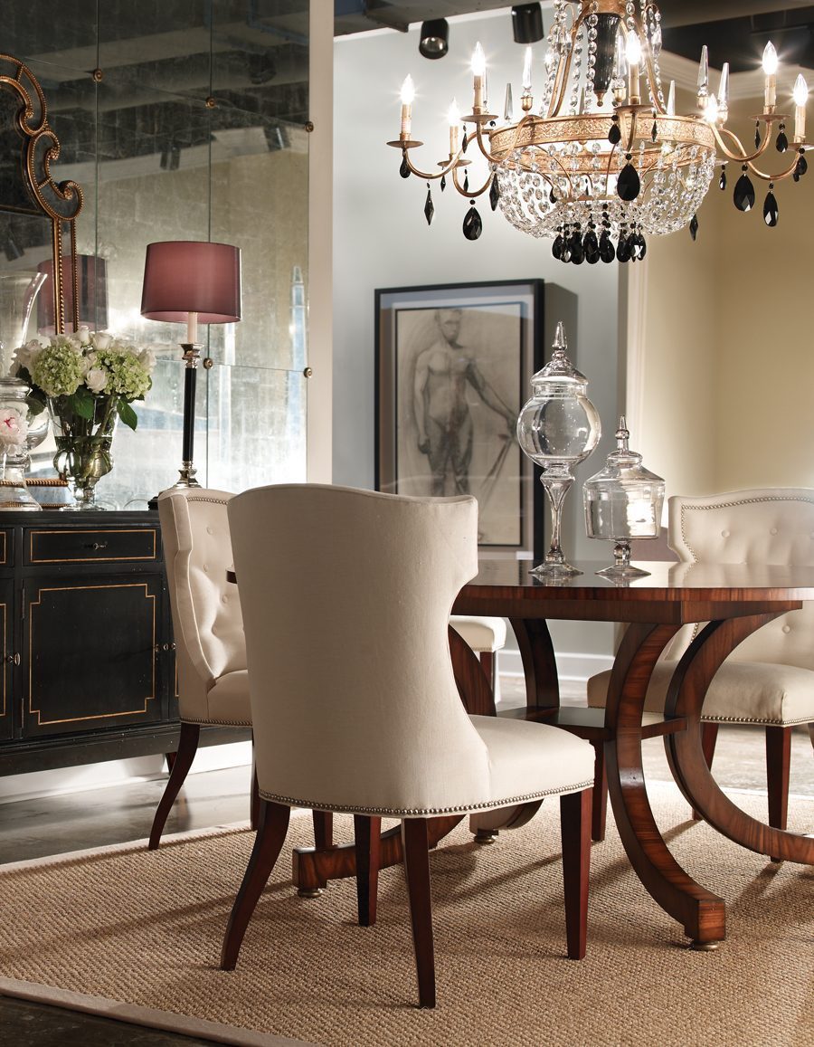 Portman Bow Leg Dining Table