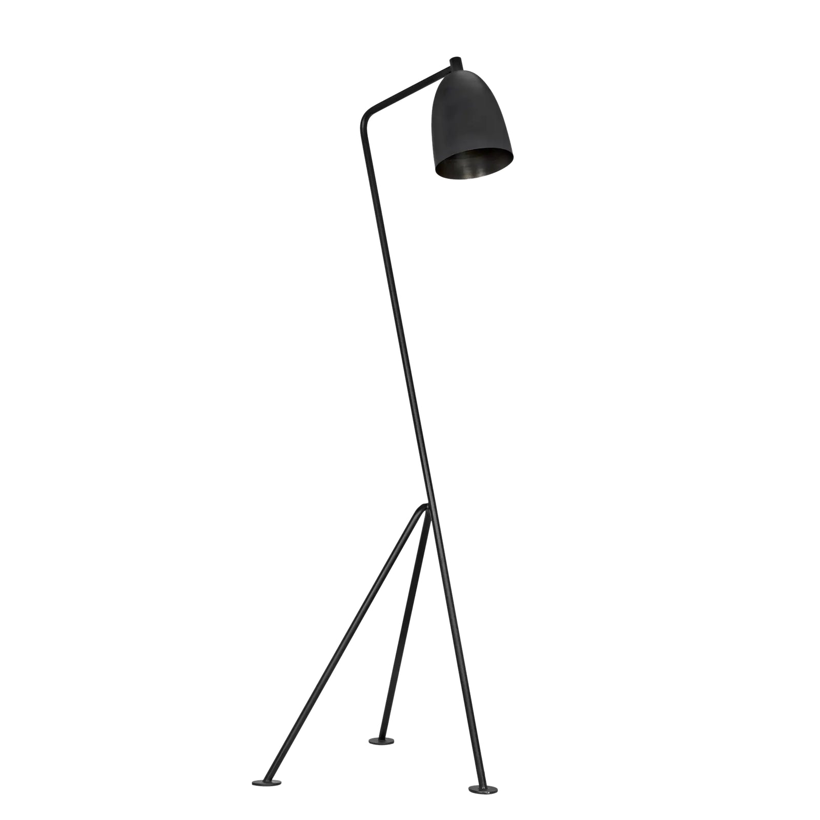 Asti Floor Lamp, Black Iron
