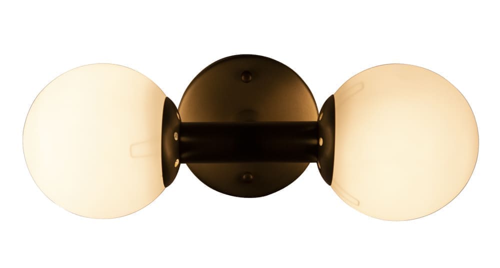 Antiope Sconce, Antique Brass and Glass