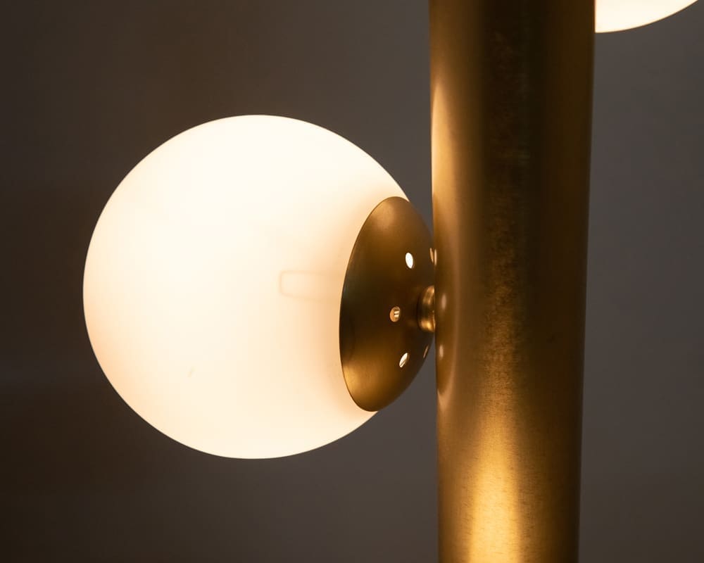 Orellana Chandelier, Metal with Brass Finish