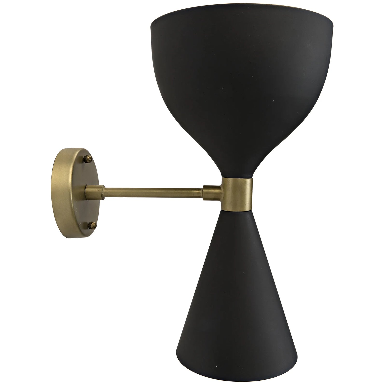 Aegeon Sconce, Black Iron