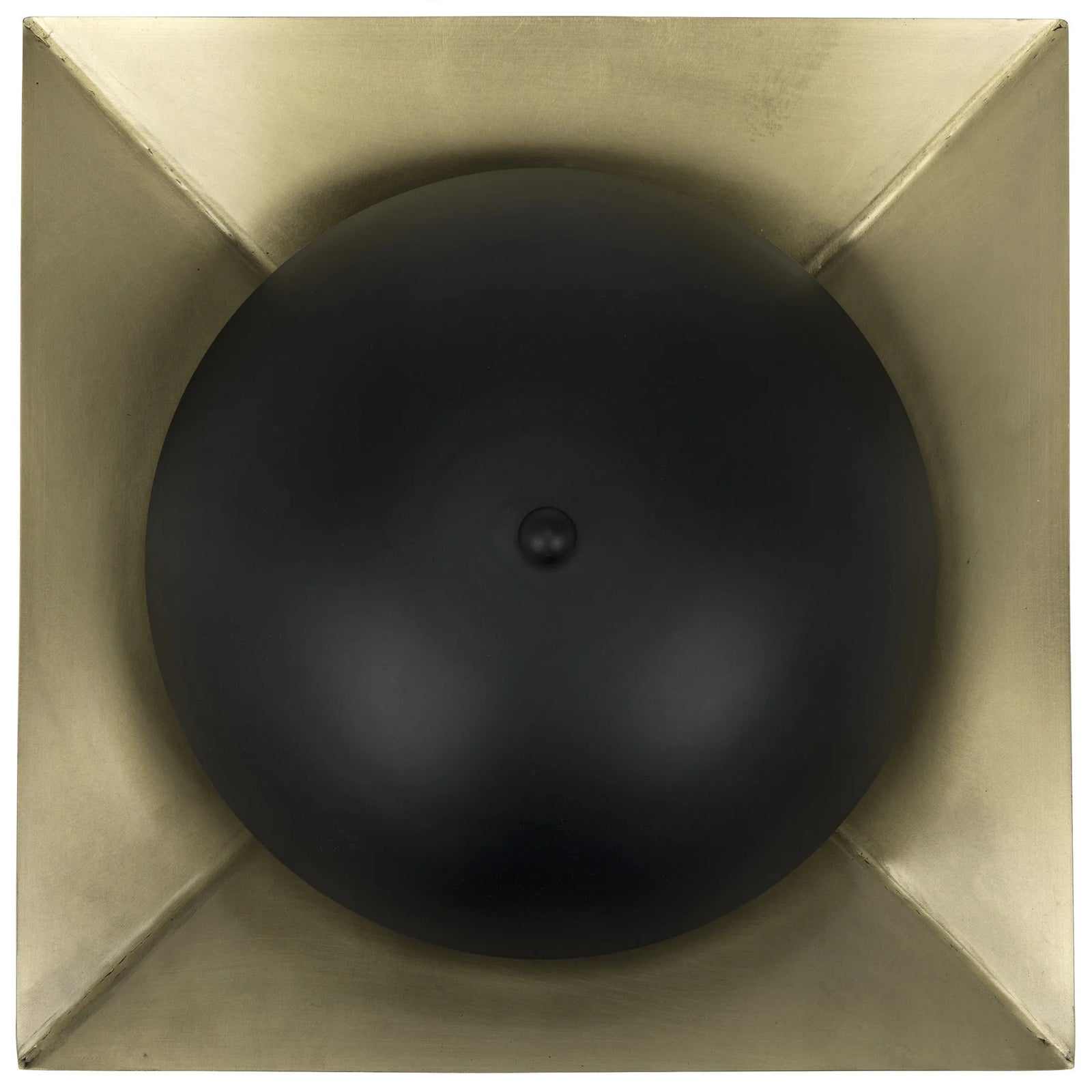 Agila Sconce, Iron with Brass Finish