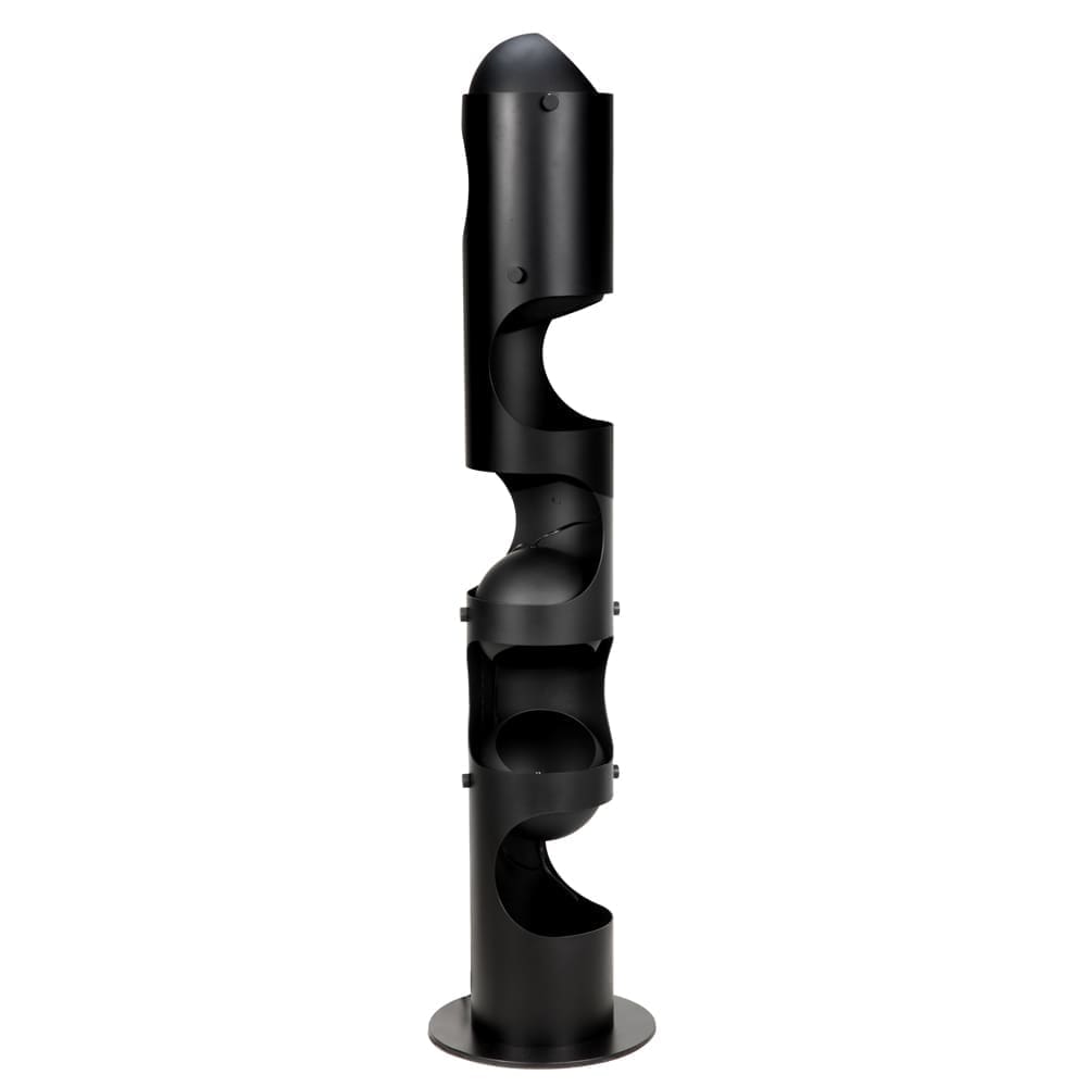 Columna Floor Lamp, Black Iron