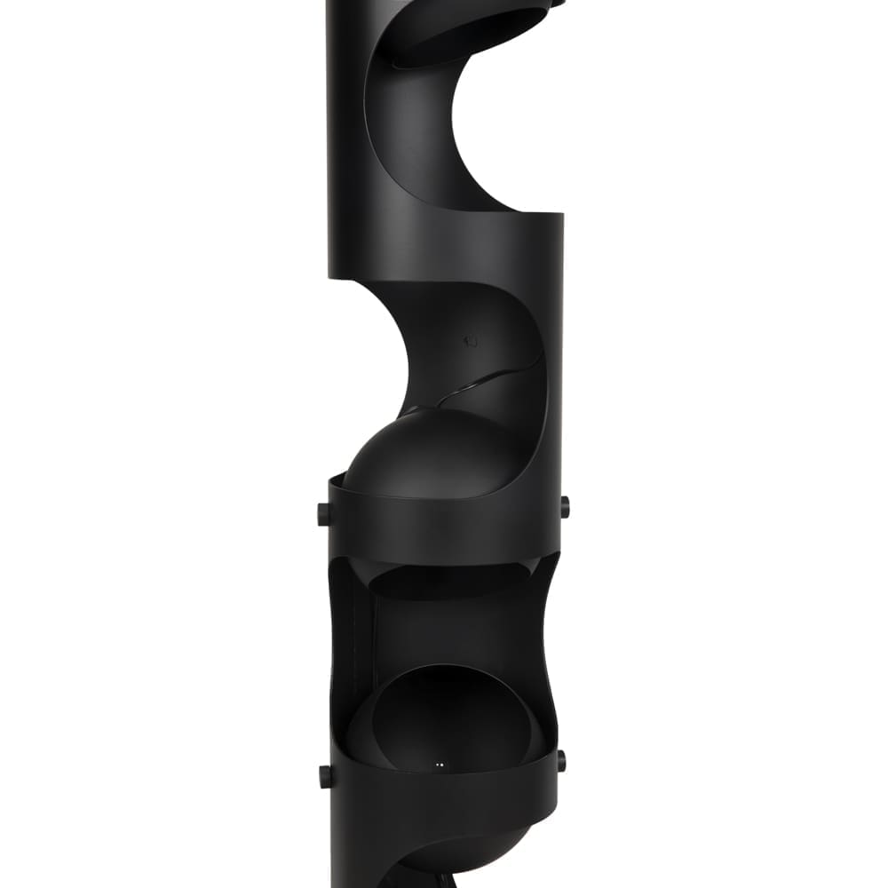 Columna Floor Lamp, Black Iron