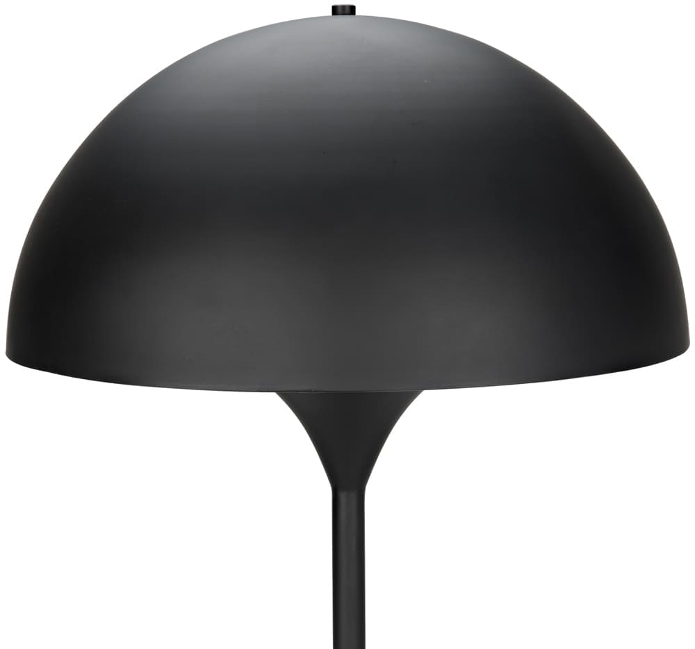 Cataracta Floor Lamp, Black Iron