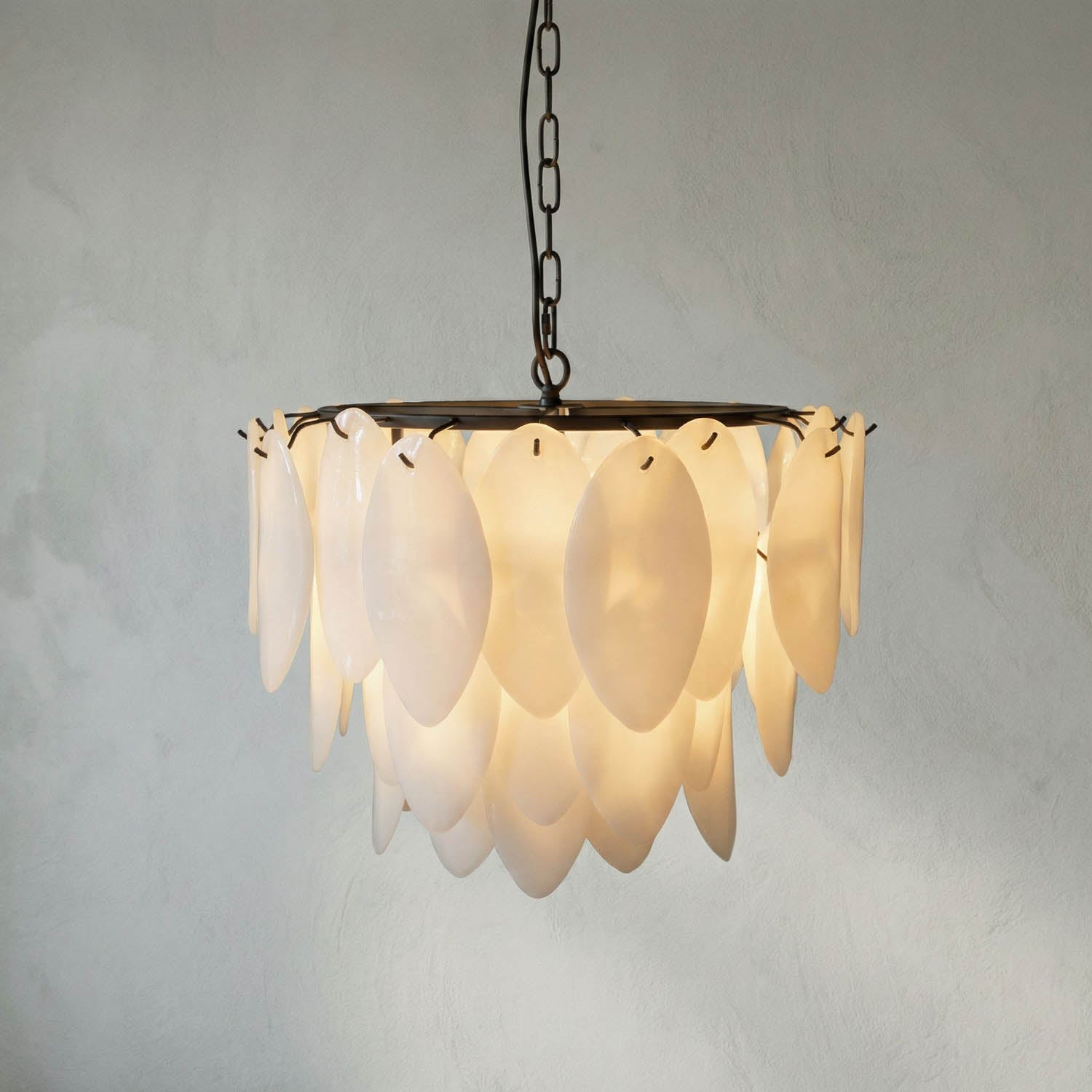 Lotus Chandelier, Medium by Noir
