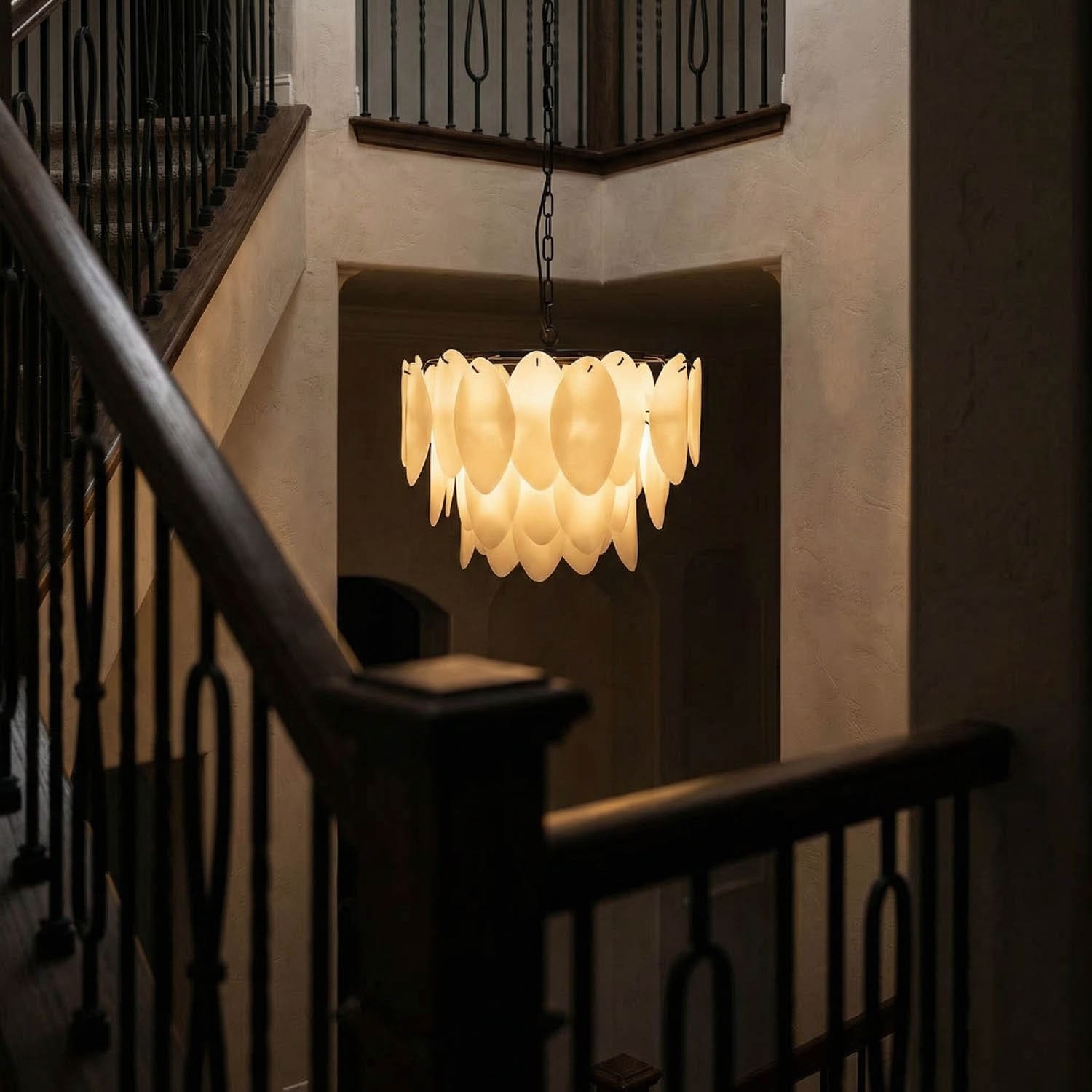 Lotus Chandelier, Medium