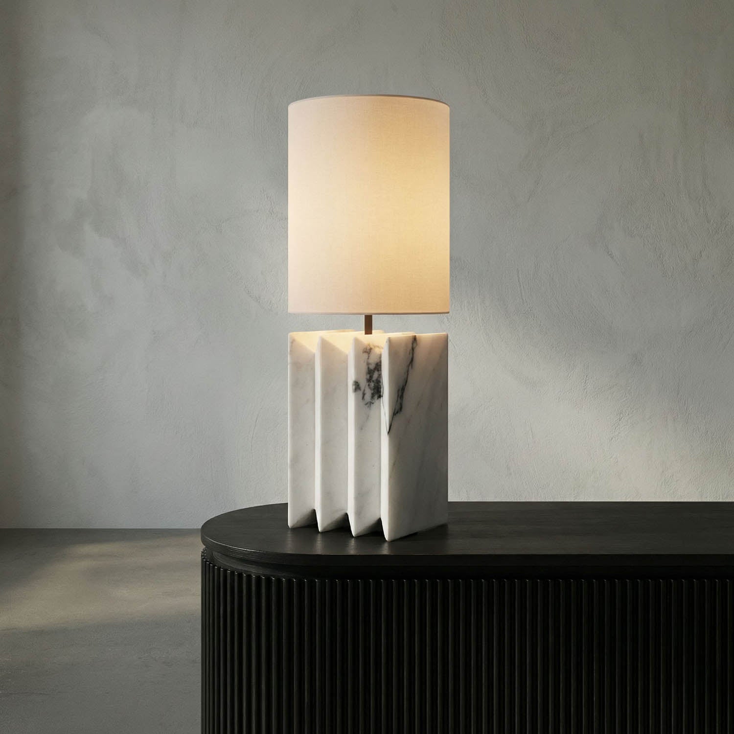 Jman Lamp w/Shade by Noir