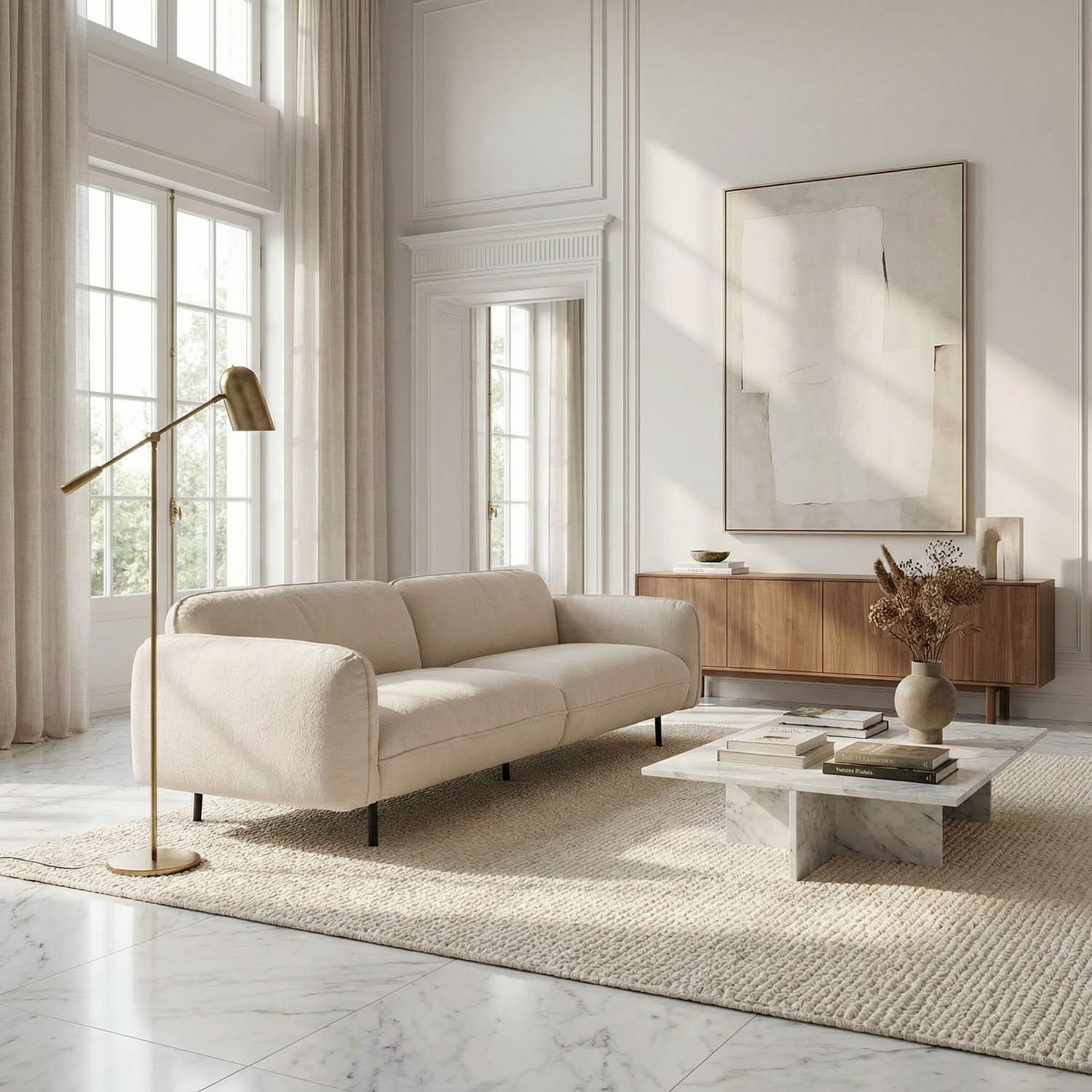 Franklin Sofa, Performance Chenille Fabric