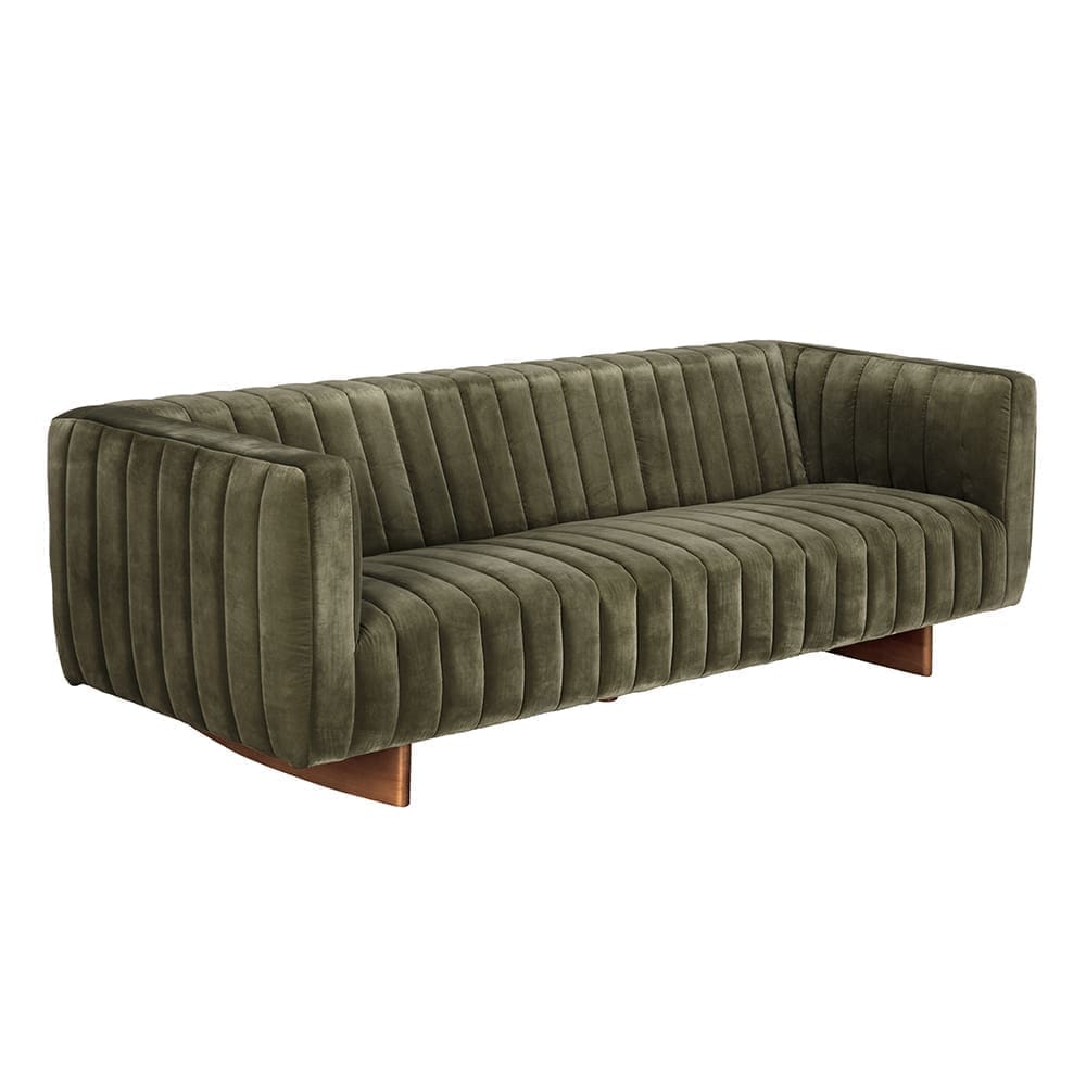 Khann Sofa, Green Performance Velvet
