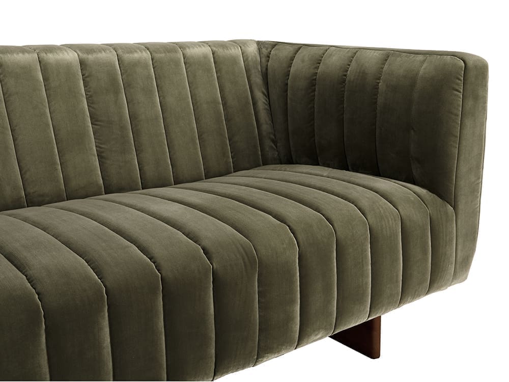 Khann Sofa, Green Performance Velvet