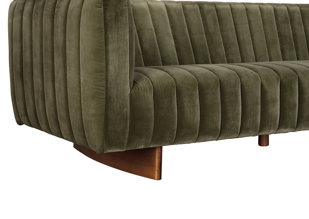 Khann Sofa, Green Performance Velvet