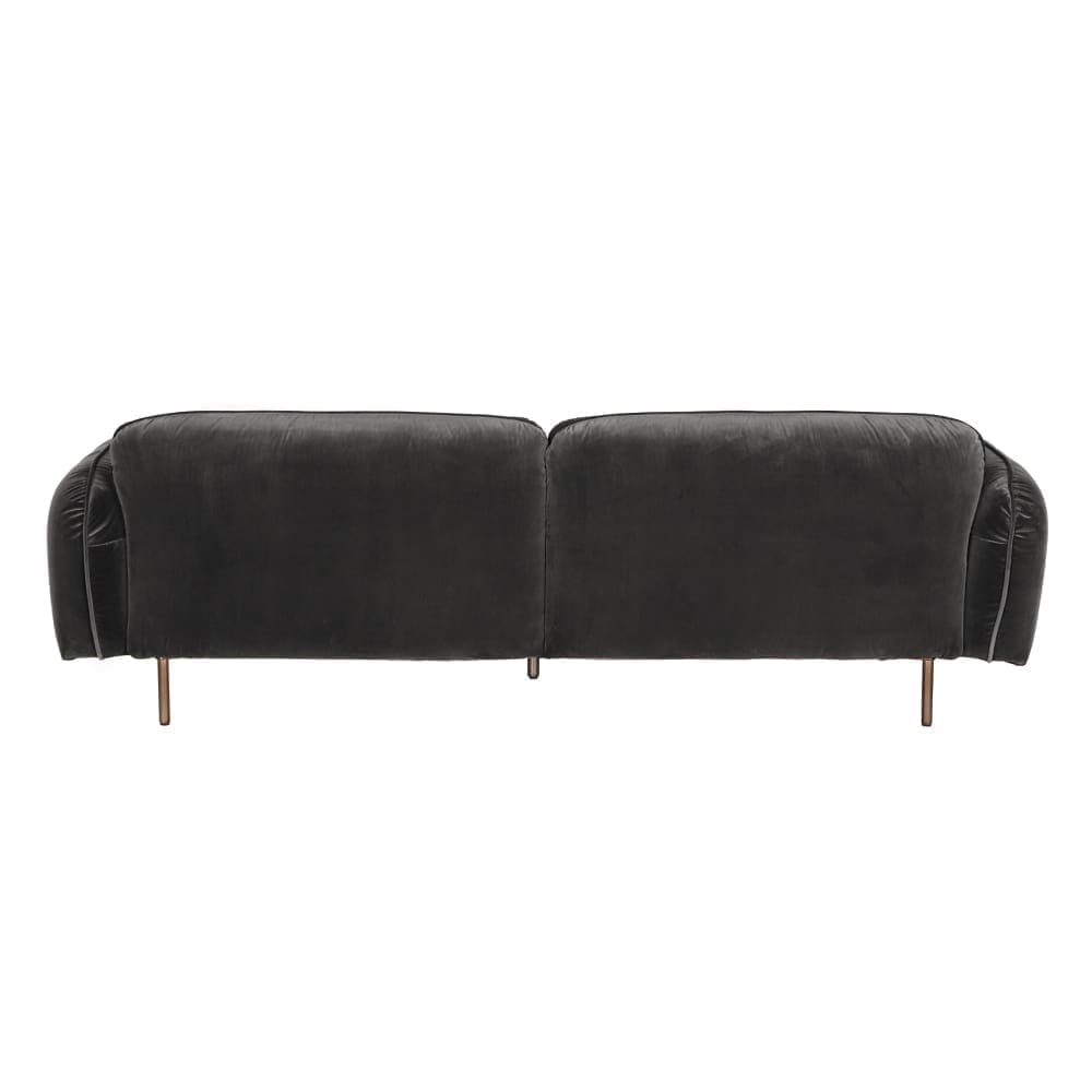 Franklin Sofa, Grey Velvet
