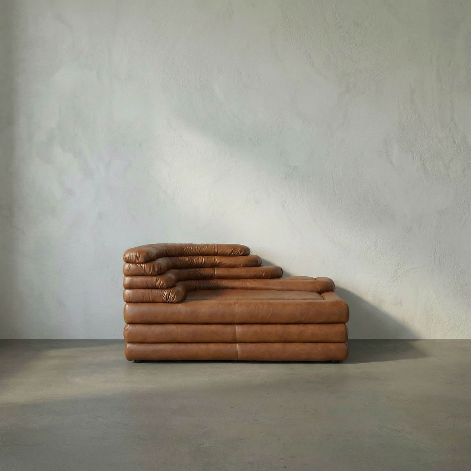 BANDERA SOFA, CR, Roche Tan Leather by Noir